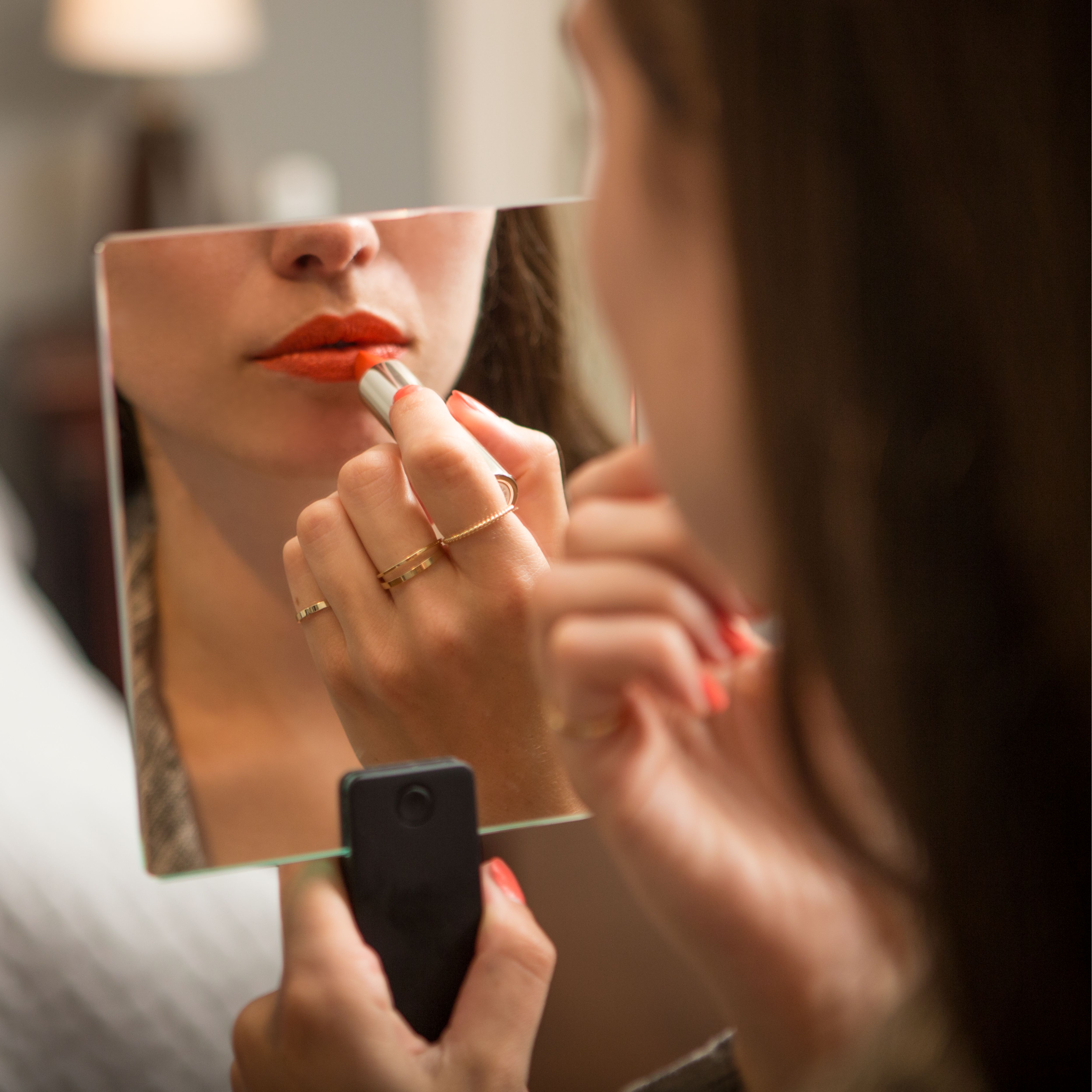 Lip Stick - Hazel Red Lifestyle How to Use