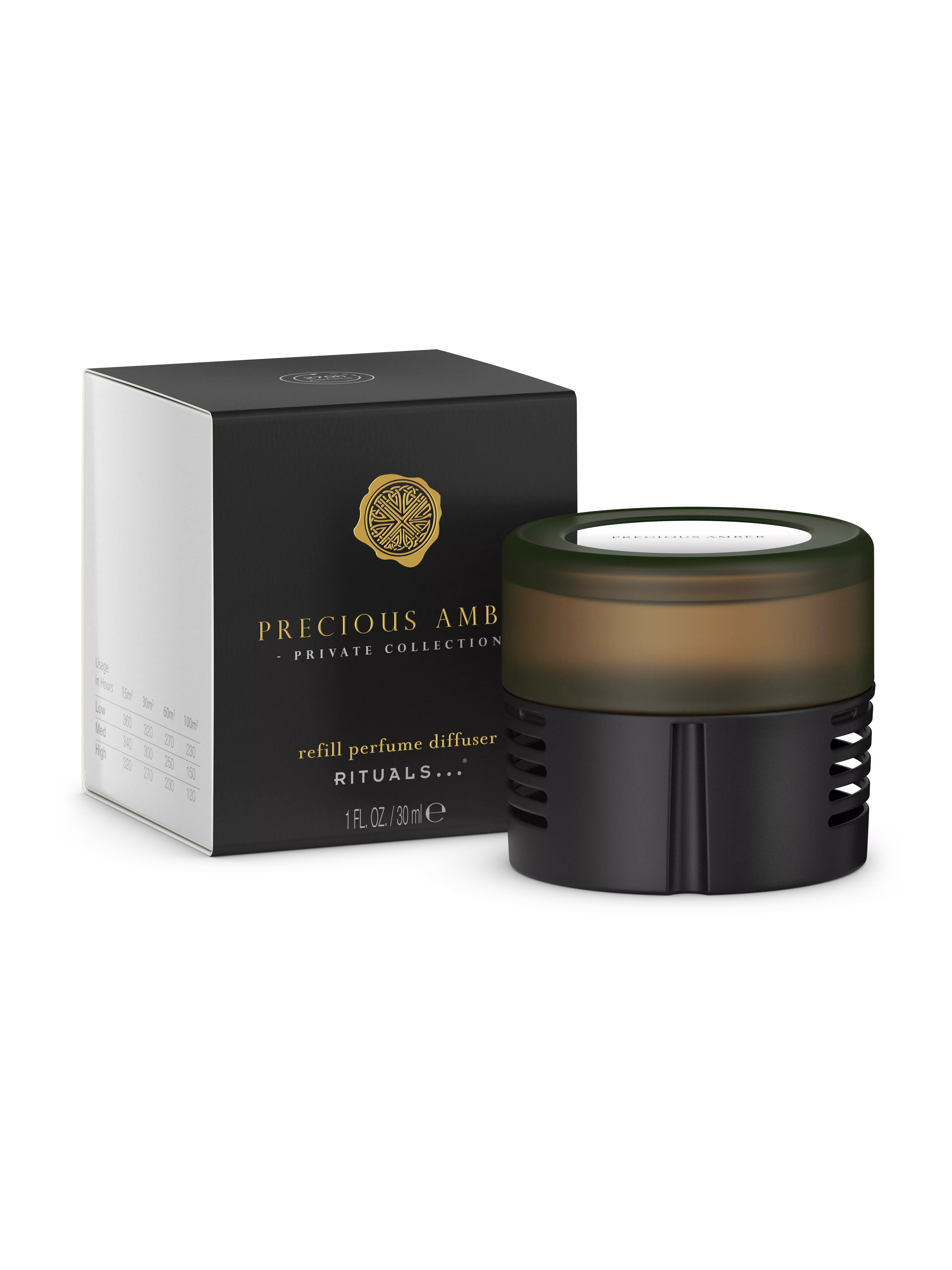 Parfumdiffuser zum Wiederbefüllen, privatecollection, Schwarz, 30 ml, RITUALS