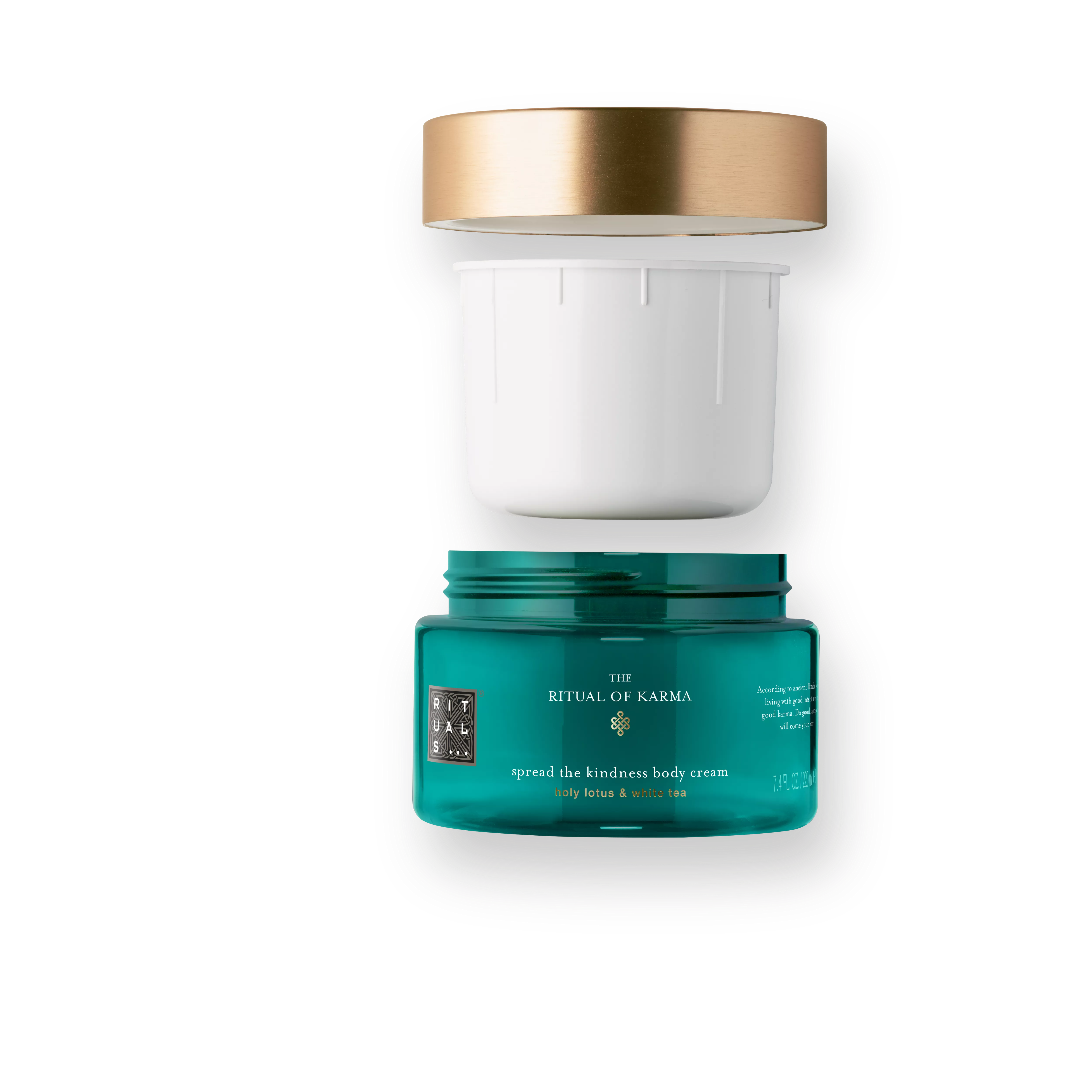 reichhaltige und nährende Körpercreme, karma, Blau, 220 ml, RITUALS