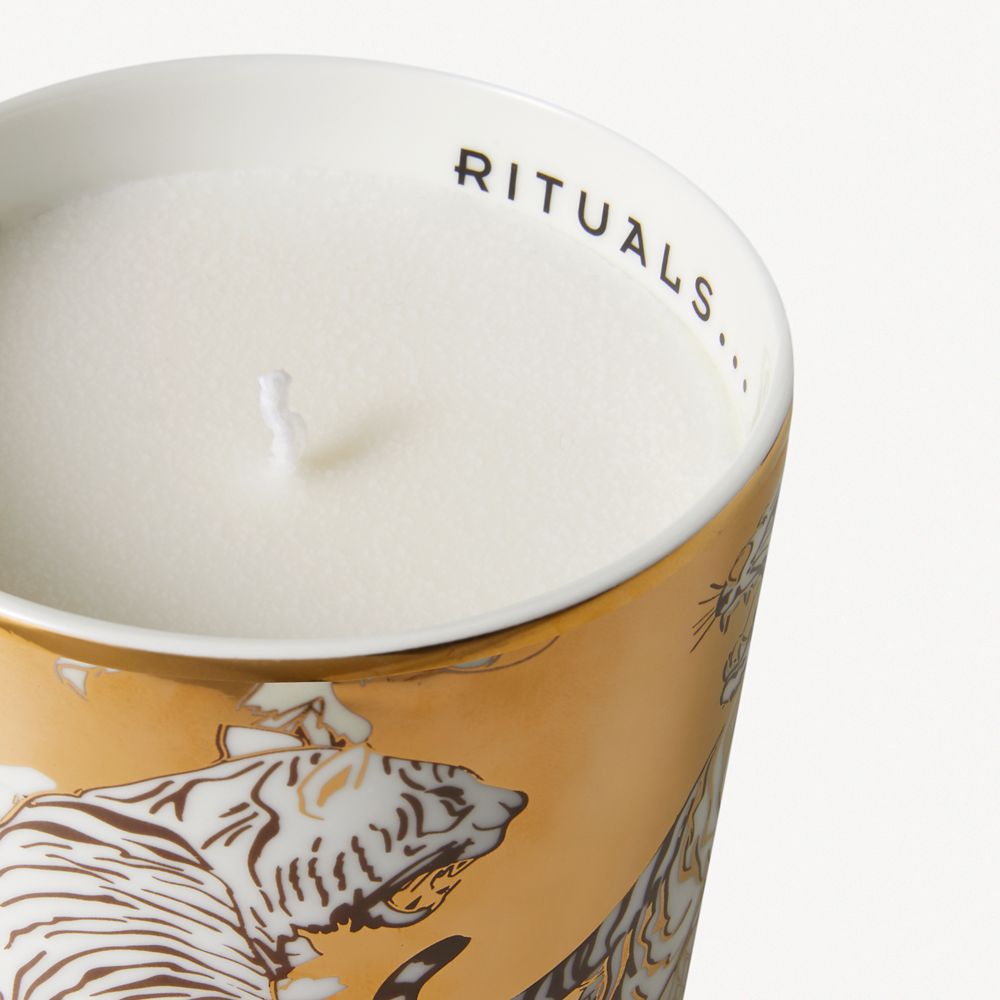 Private Collection Accessories, Luxury Candle Holder - White Tiger