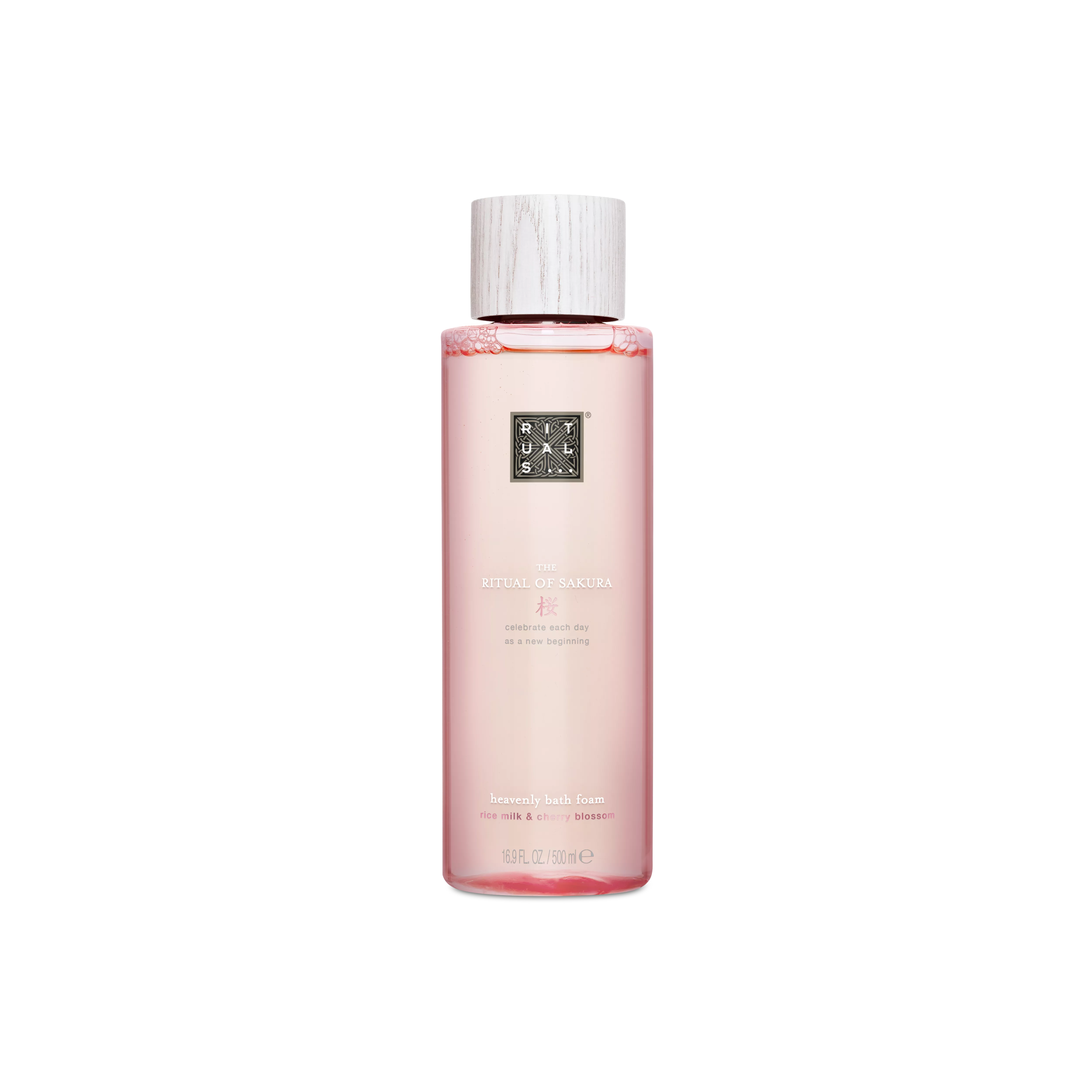 atpalaiduojamosios vonios putos, sakura, Balta, 500 ml, RITUALS