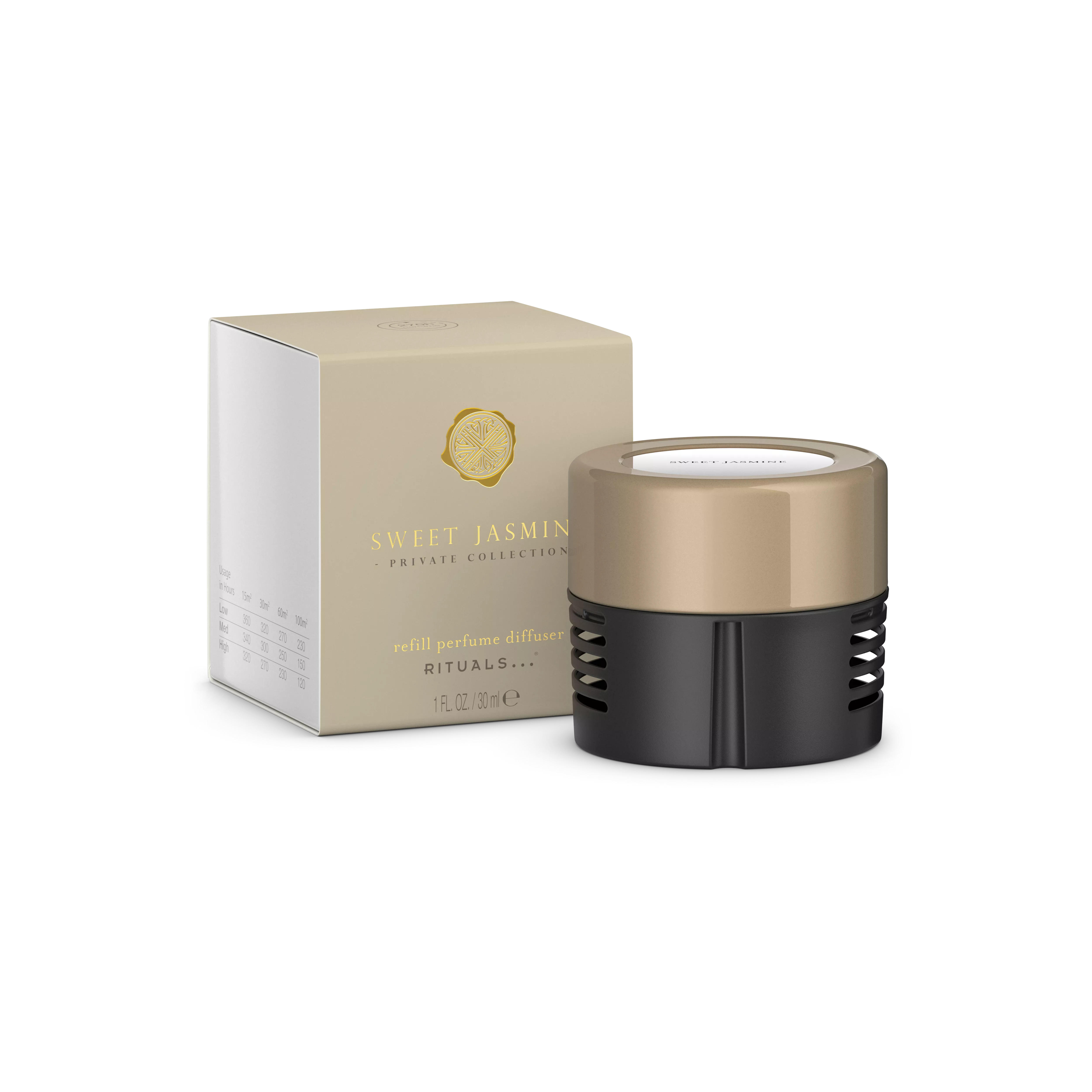 tuoksupullon täyttöpakkaus, privatecollection, Kulta, 30 ml, RITUALS