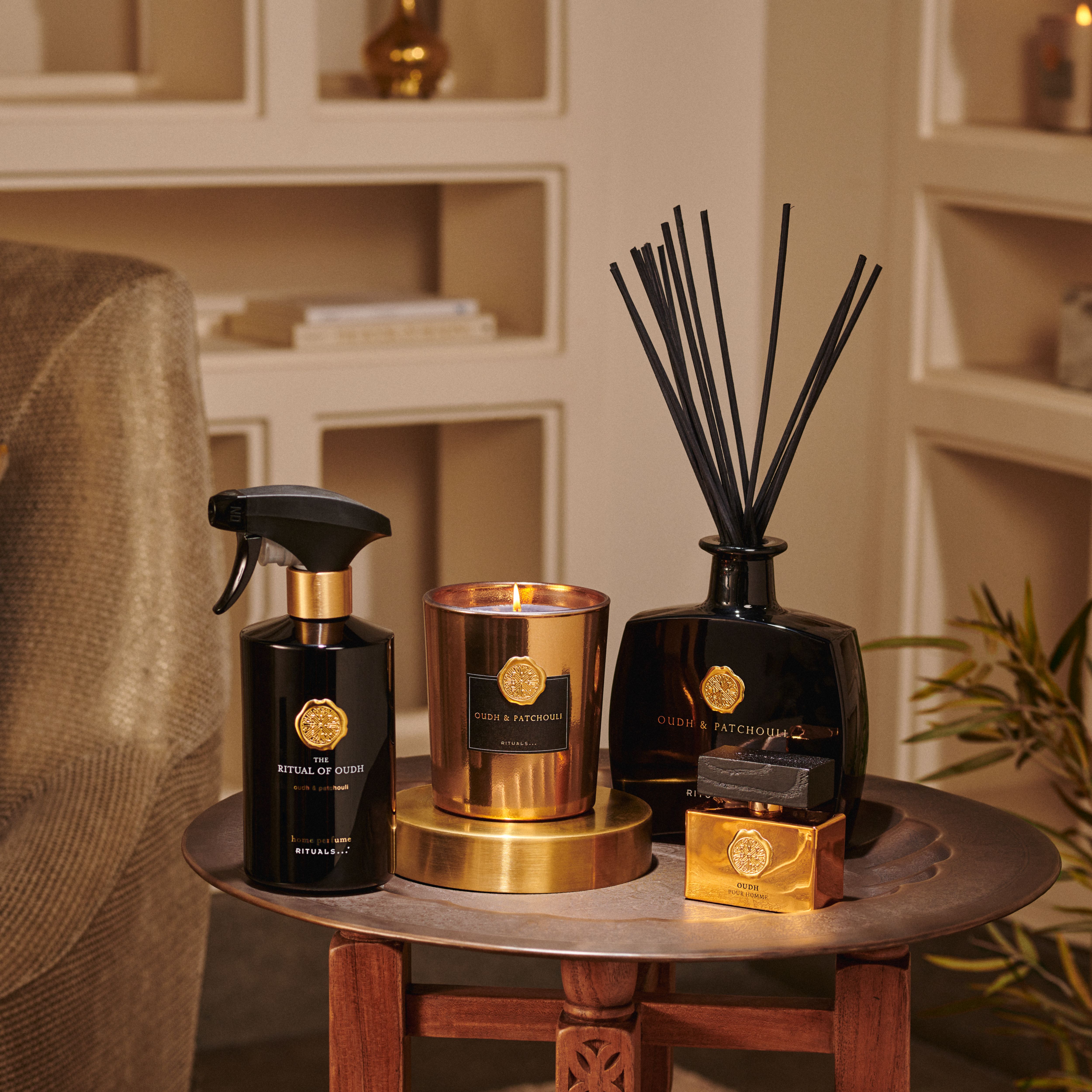 The Ritual of Oudh Lifestyle with Product Range