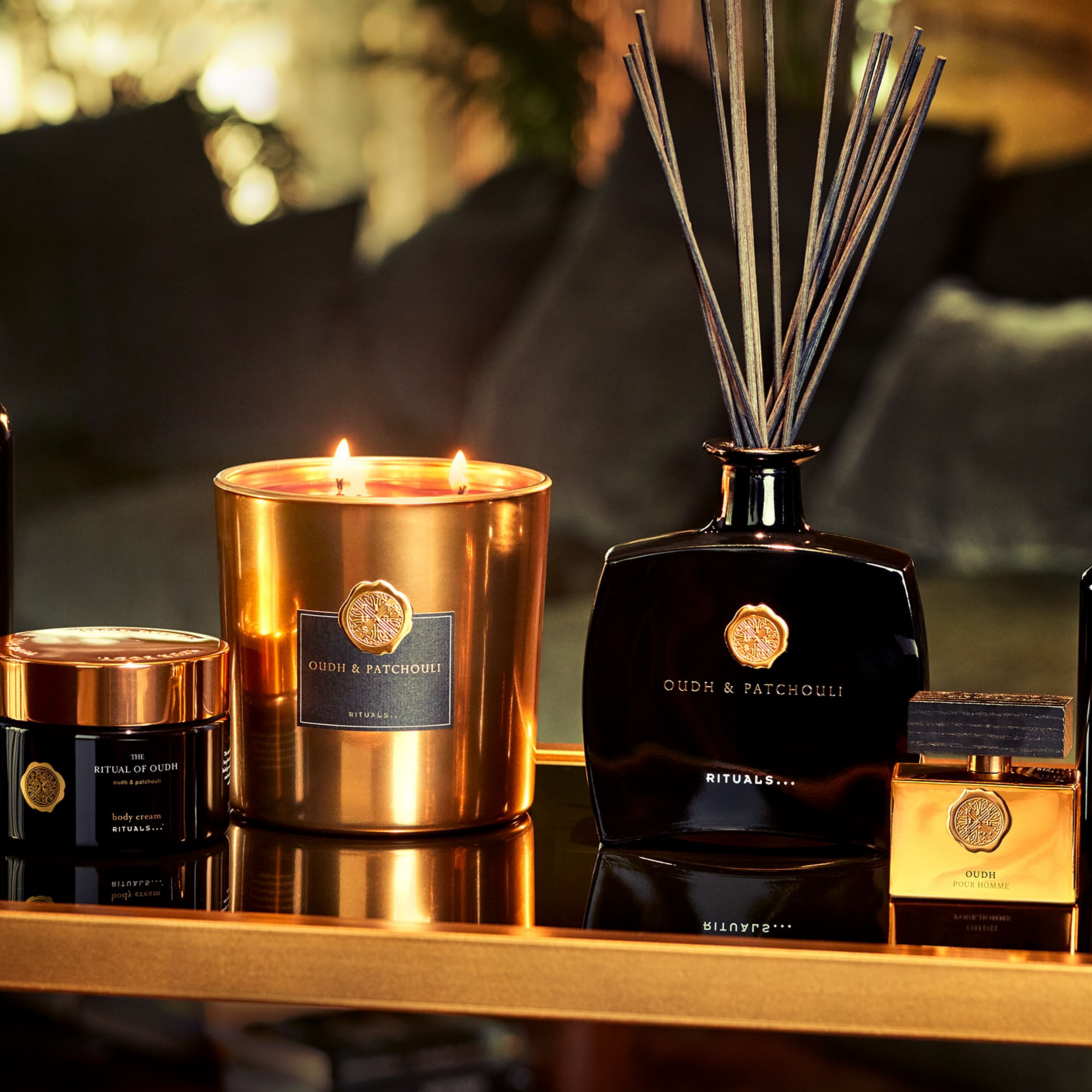 The Ritual of Oudh Lifestyle with Product Range