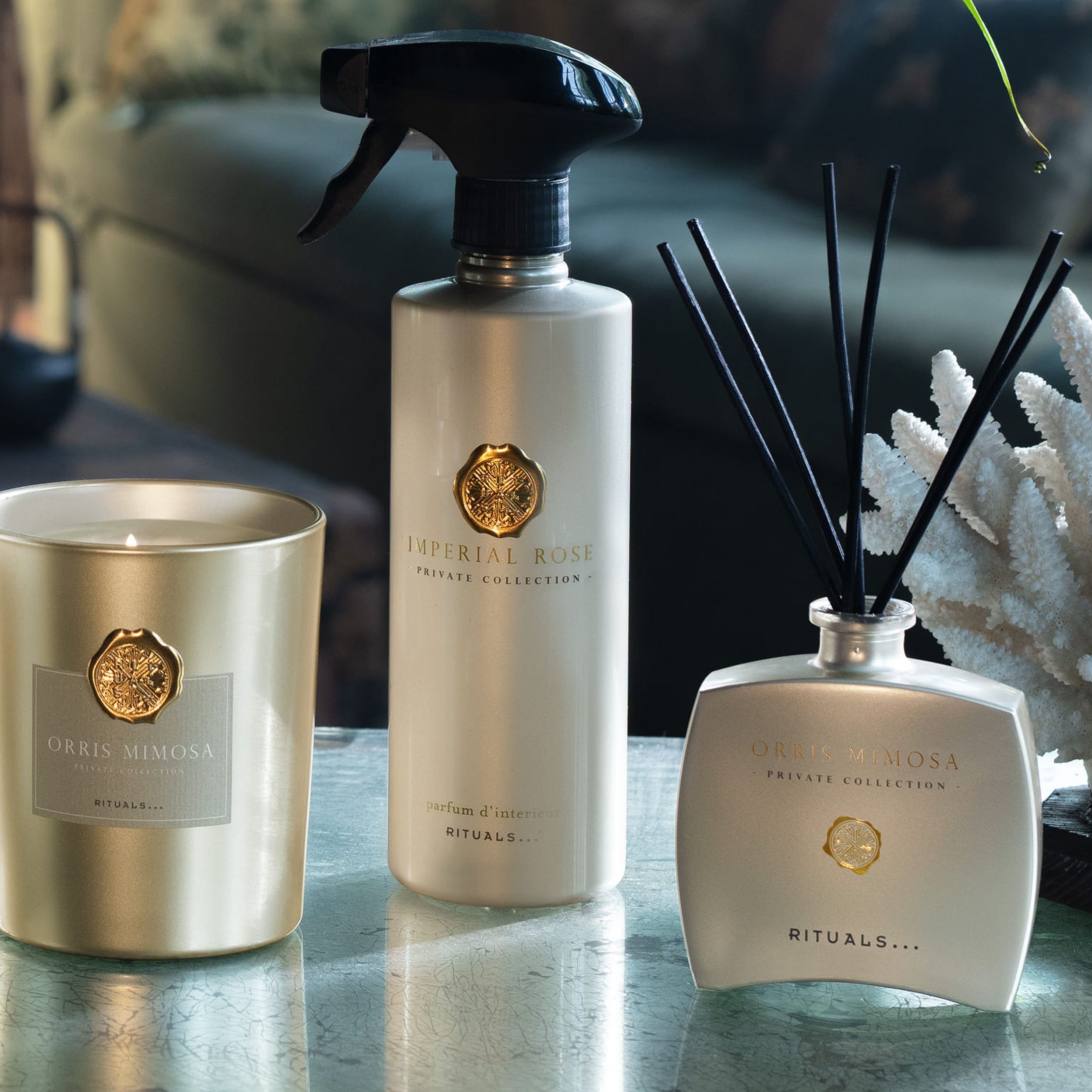 Orris Mimosa Mini Fragrance Sticks Lifestyle How to Use