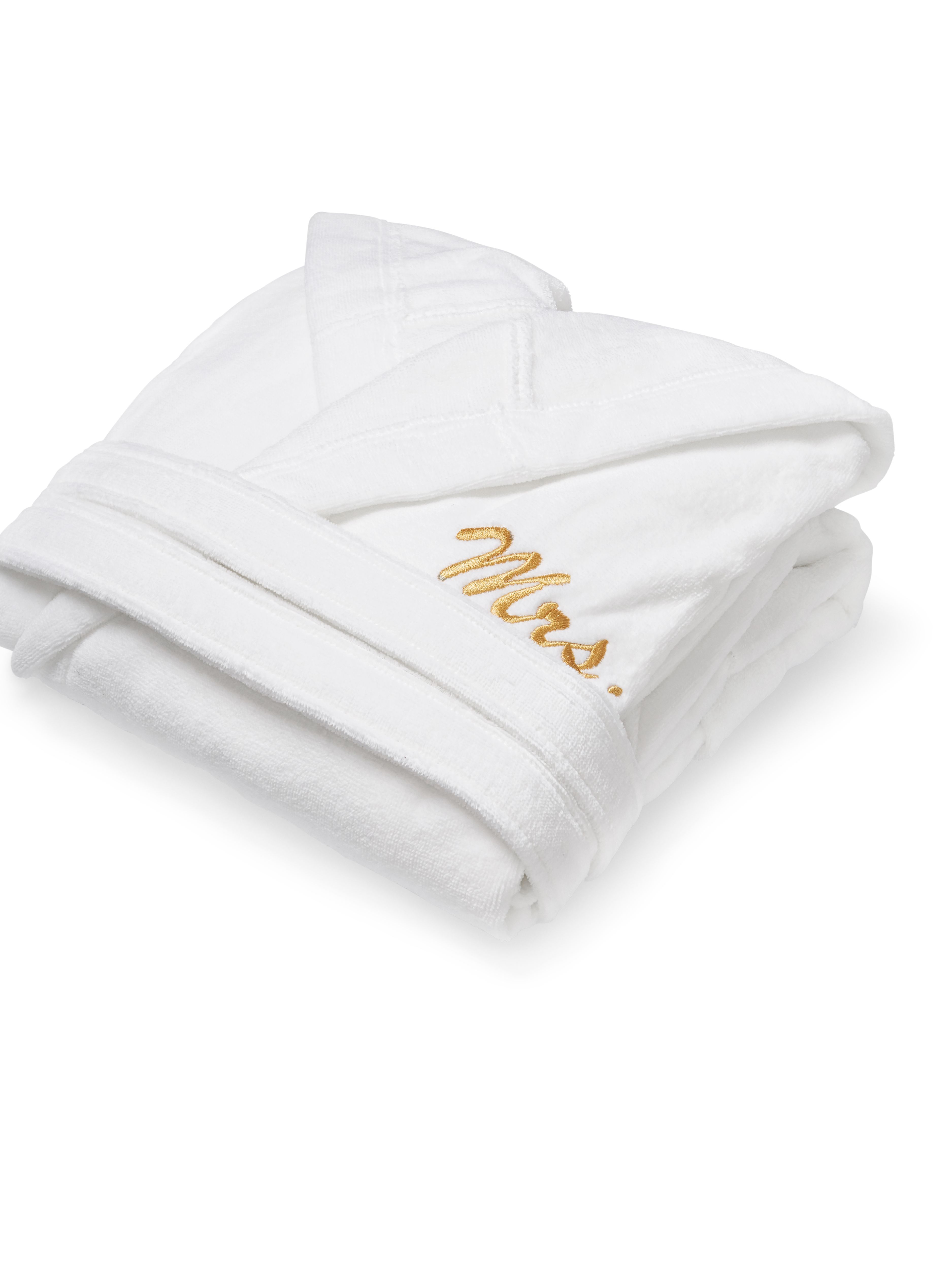 Mrs Bathrobe - White - L