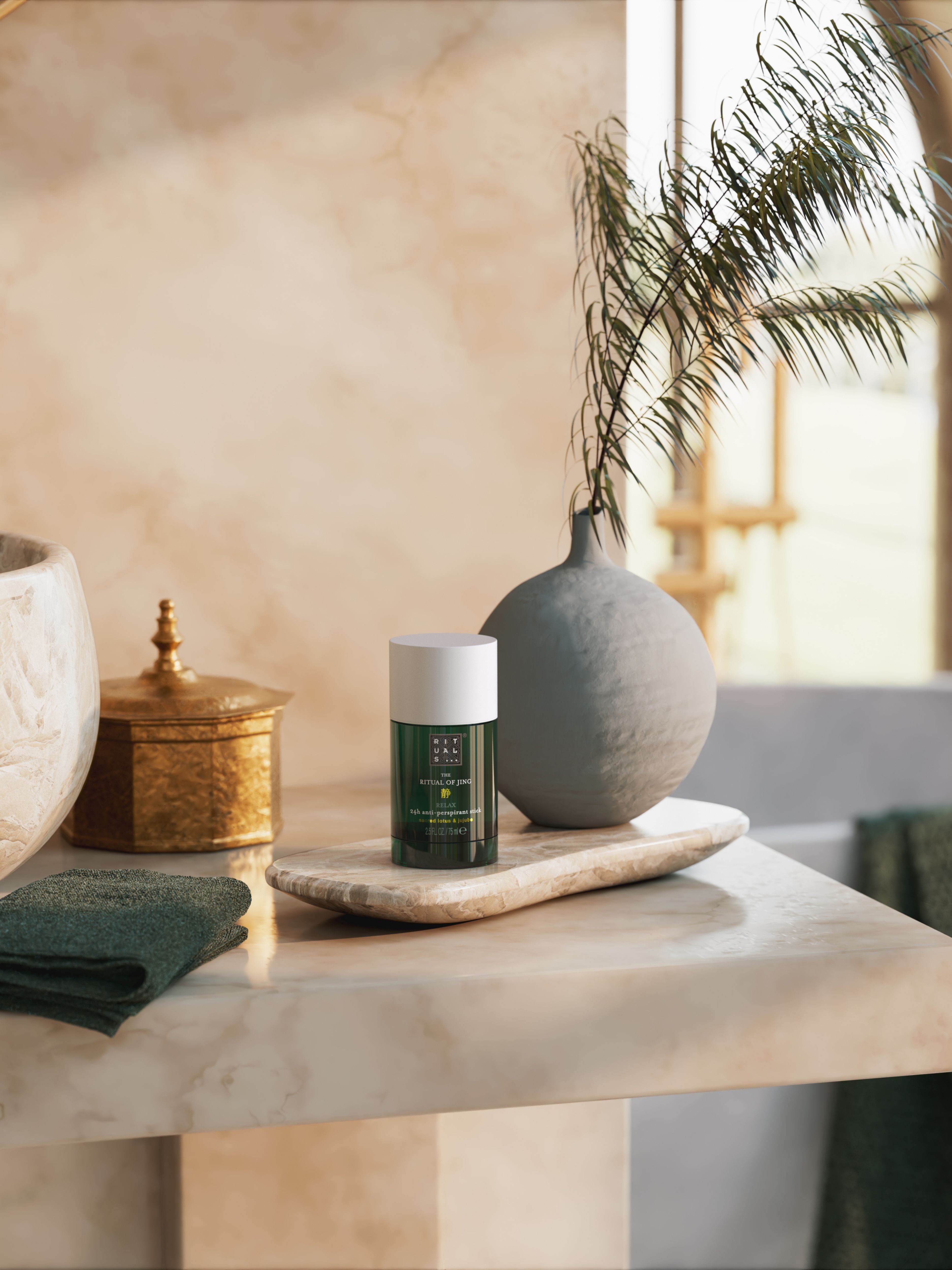 The Ritual of Jing Anti-perspirant Stick Lifestyle with Product