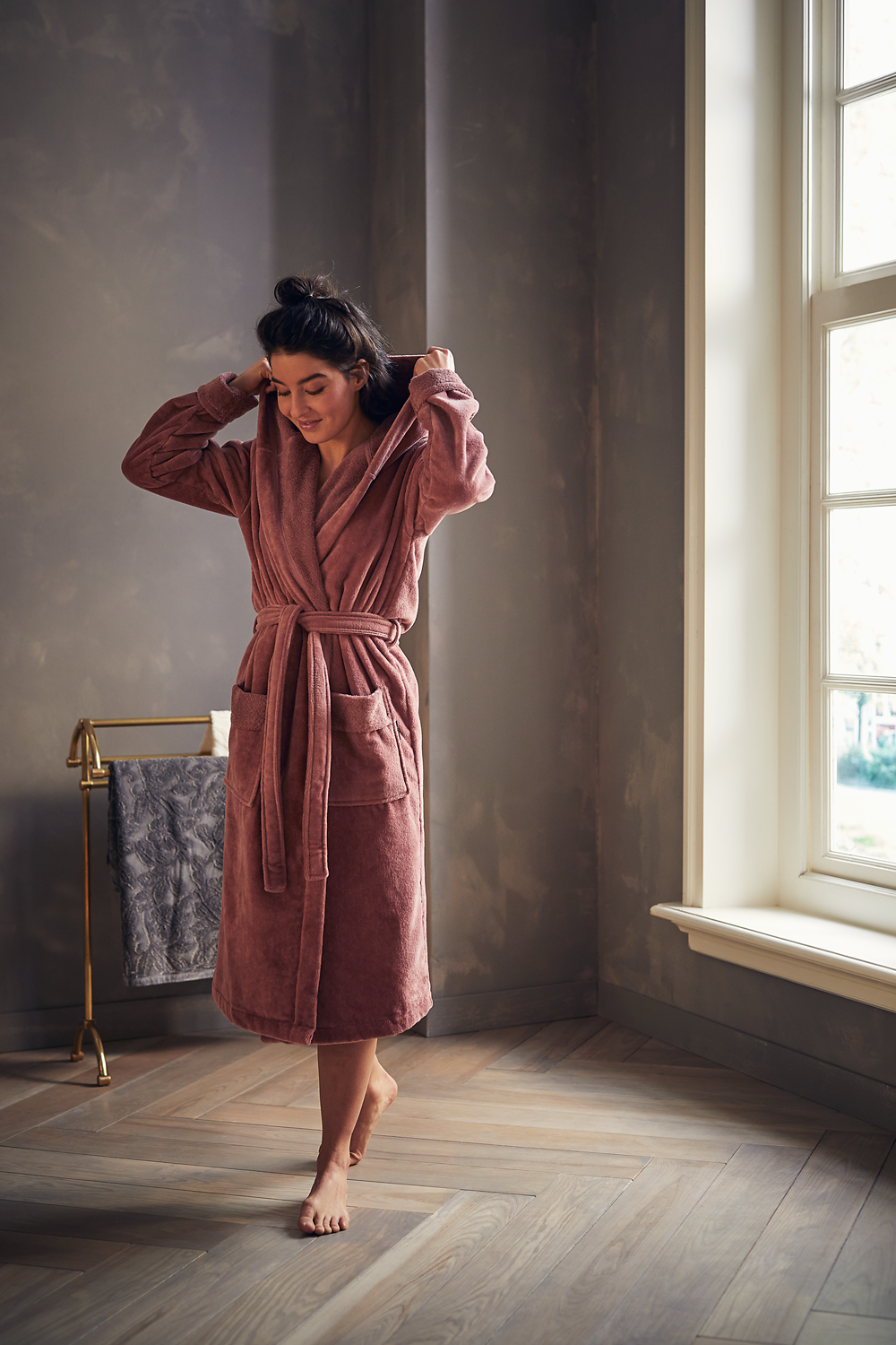House Of Rituals Cotton Bathrobe Women Rituals Singapore