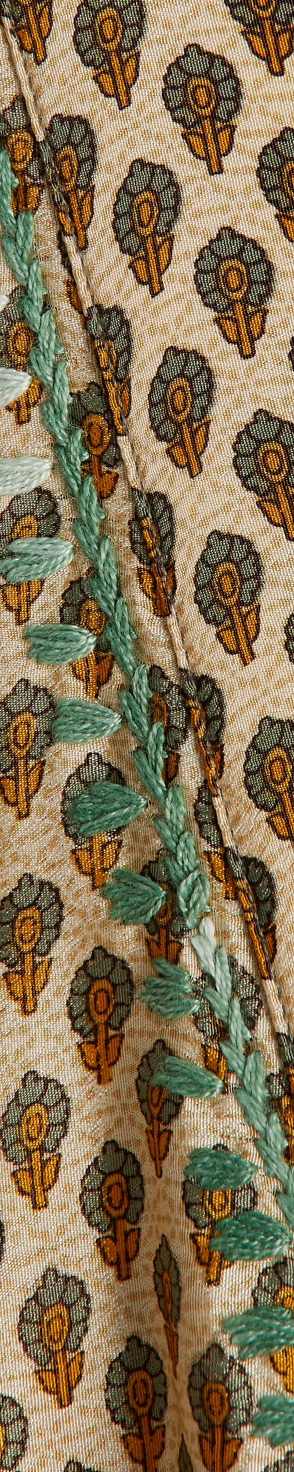 Rituals House of Rituals, Kimono sari, Green Flower – vue 3