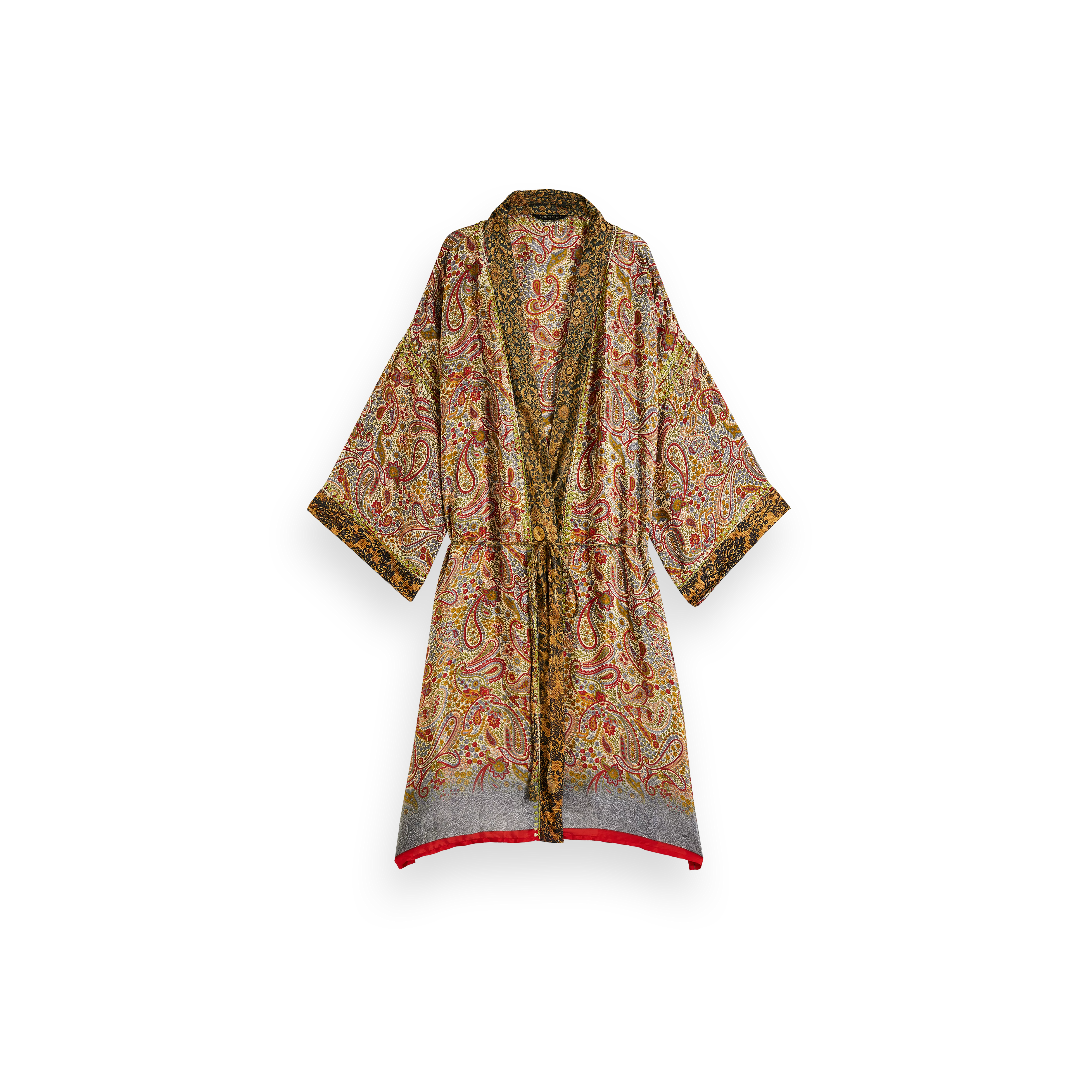 Kimono w stylu indyjskim, houseofrituals, Red, 100% poliester, RITUALS