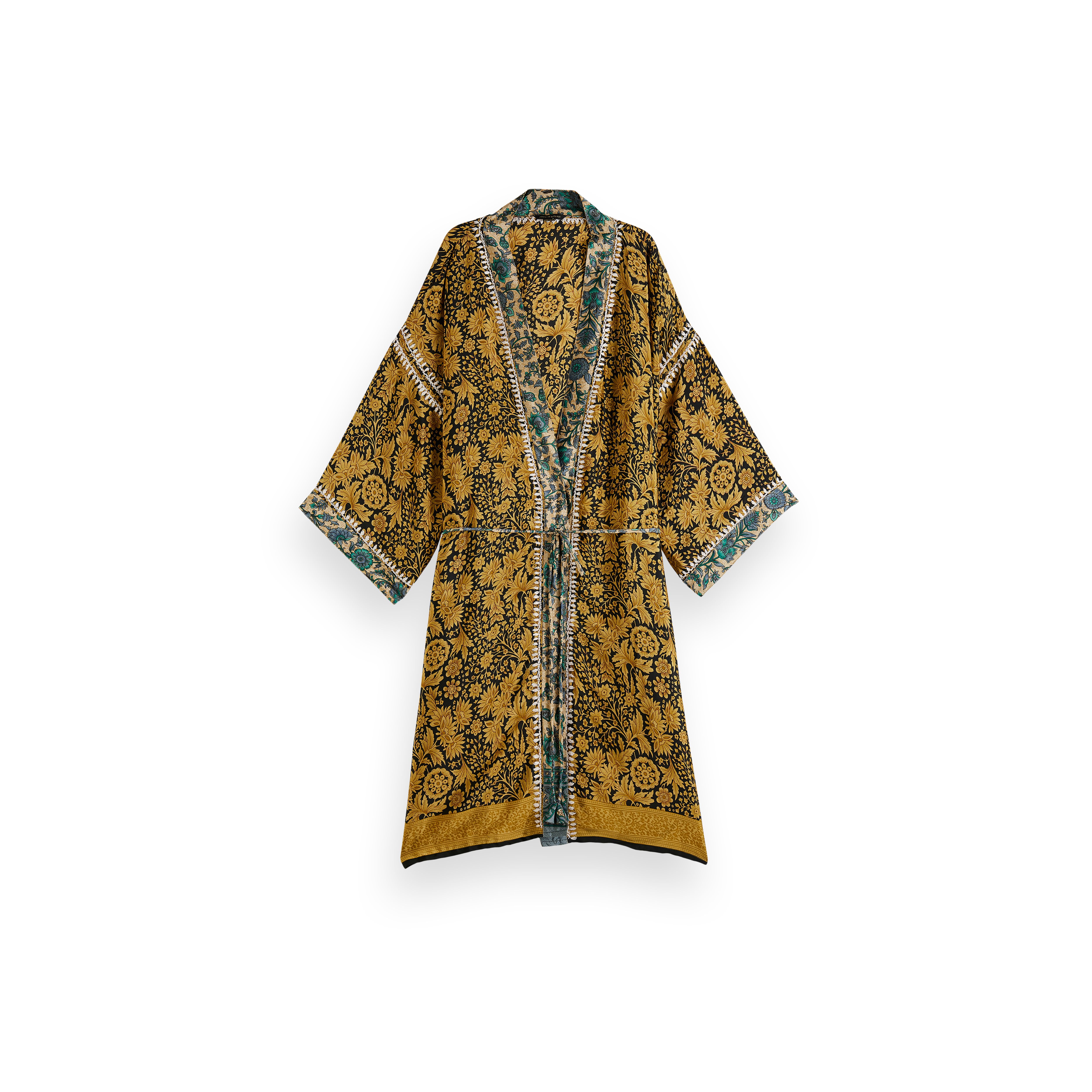 Saree Kimono, houseofrituals, Schwarz, 100 % Polyester, RITUALS