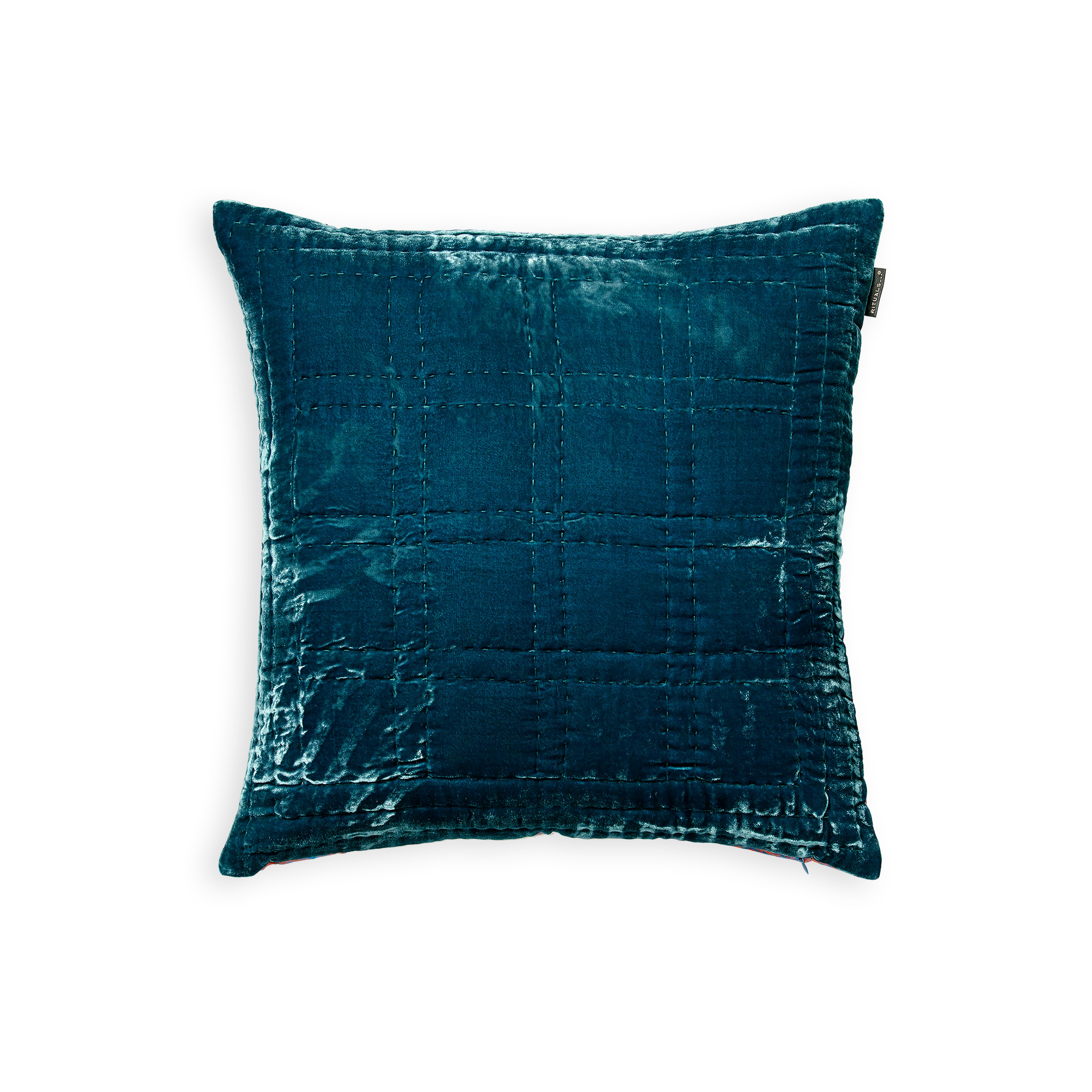 Esclusiva federa in seta 50 x 50 cm, houseofrituals, Blue, Front: Viscose 82%, Silk 18%
Back: Viscose 70%, Silk 30%, RITUALS