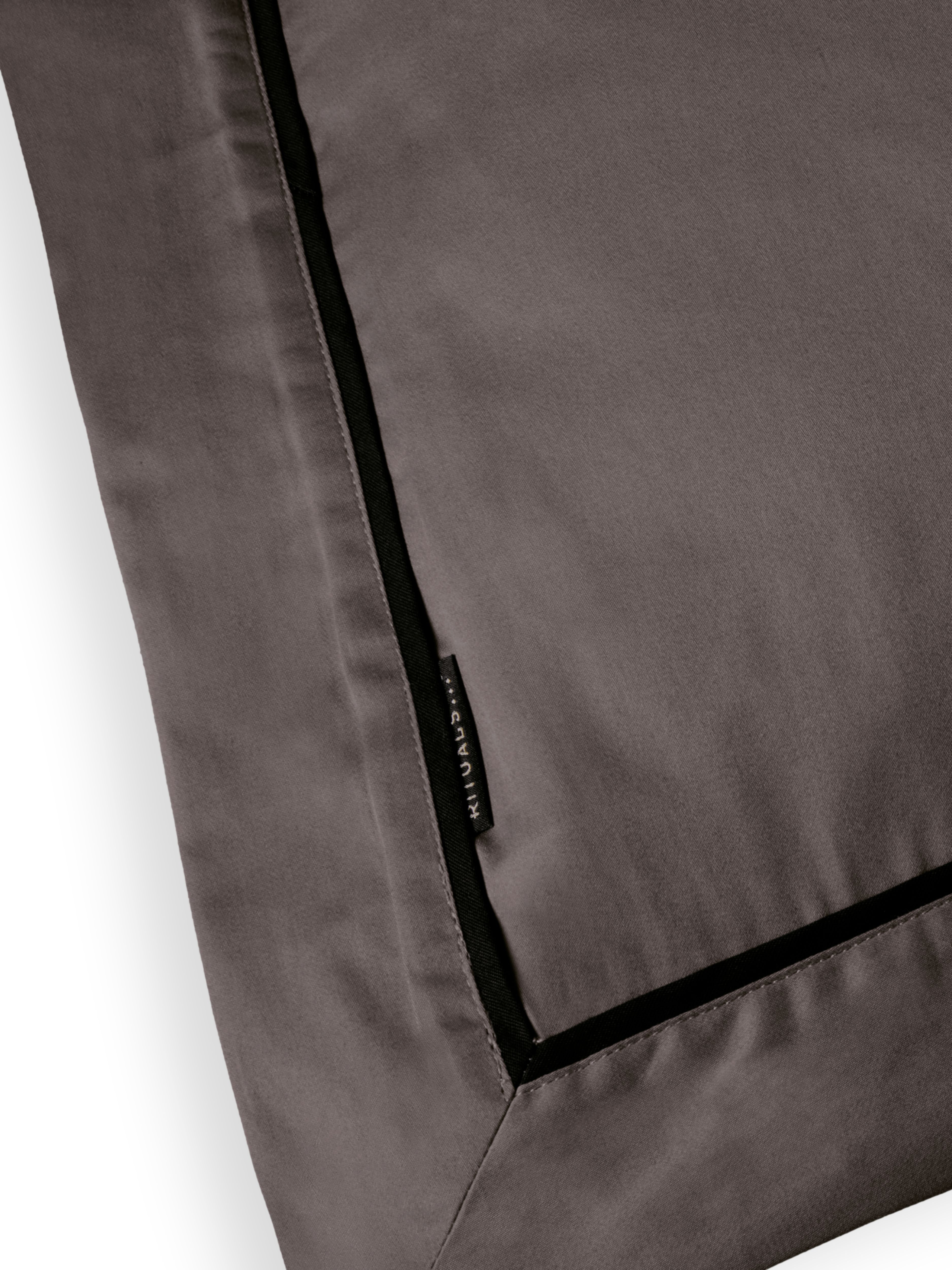 Singapore Satin Cotton Pillowcase 80x80cm Grey