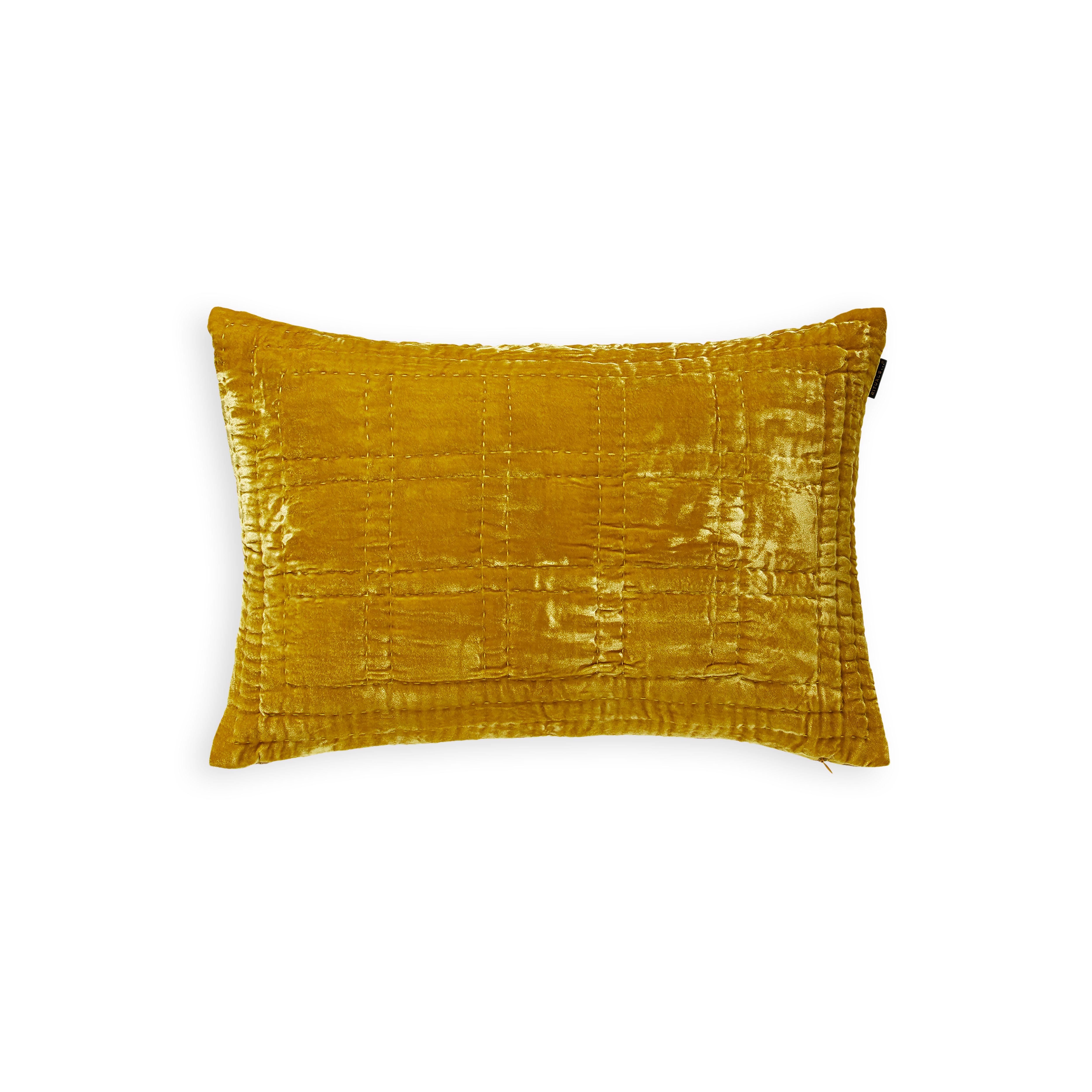 Kissenbezug aus Viskose, Seide und Samt, 60x40 cm, houseofrituals, Gelb, Vorderseite: Viskose 82 %, Seide 18 %
Rückseite: Viskose 70 %, Seide 30 %, RITUALS