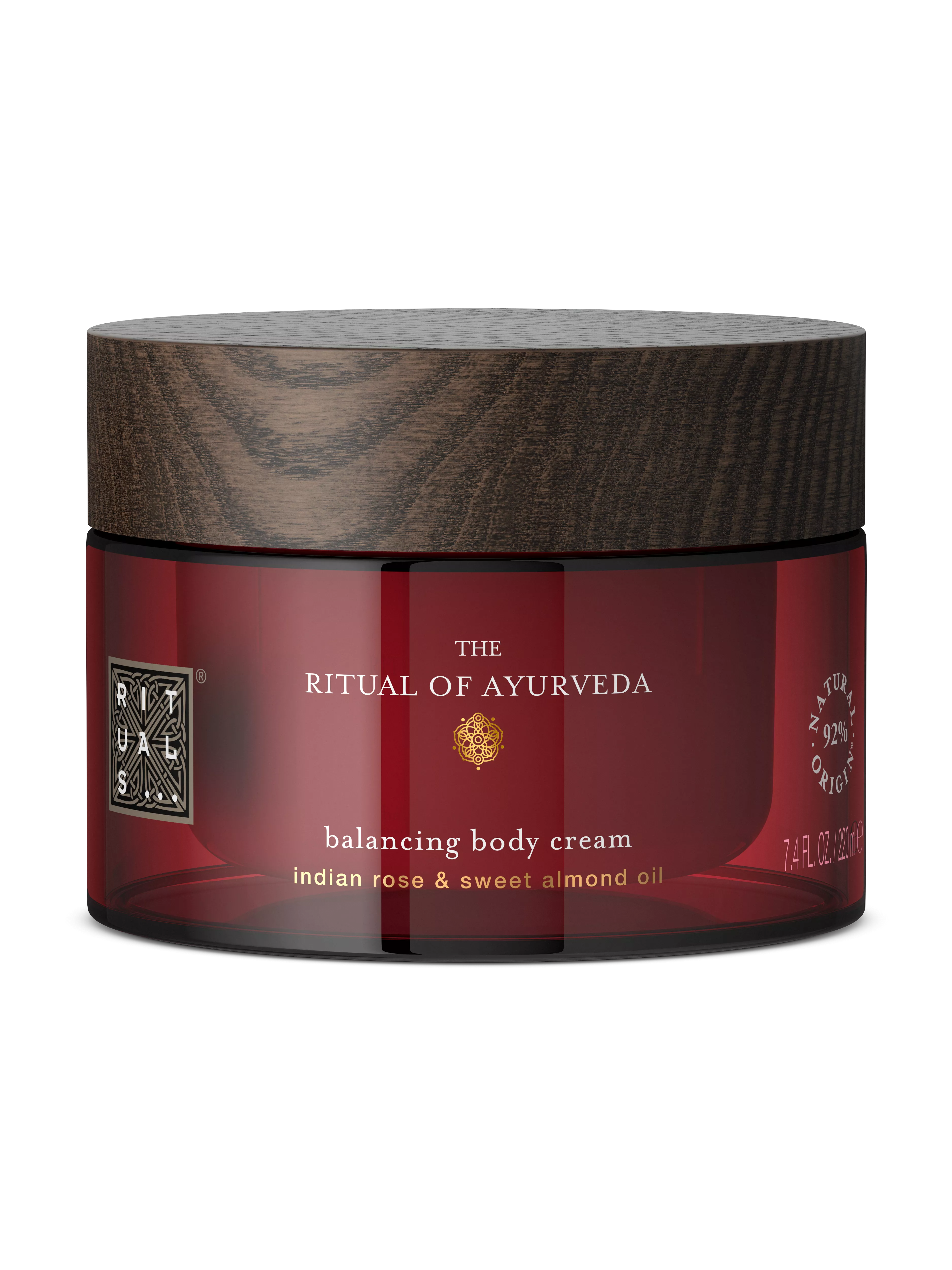 rik, nærende kroppskrem, ayurveda, Rød, 220 ml, RITUALS