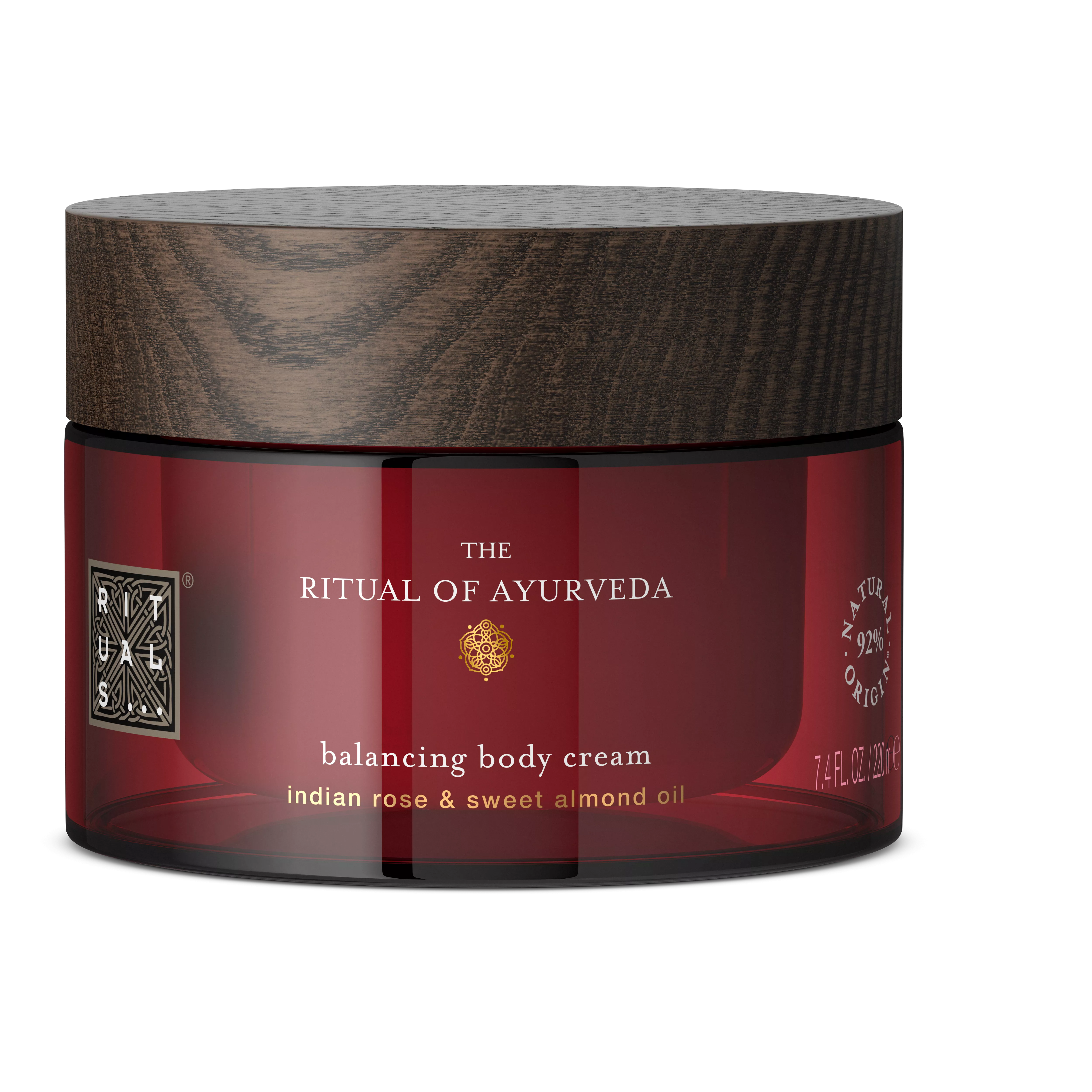 cremă de corp bogată și hrănitoare, ayurveda, Roșu, 220 ml, RITUALS