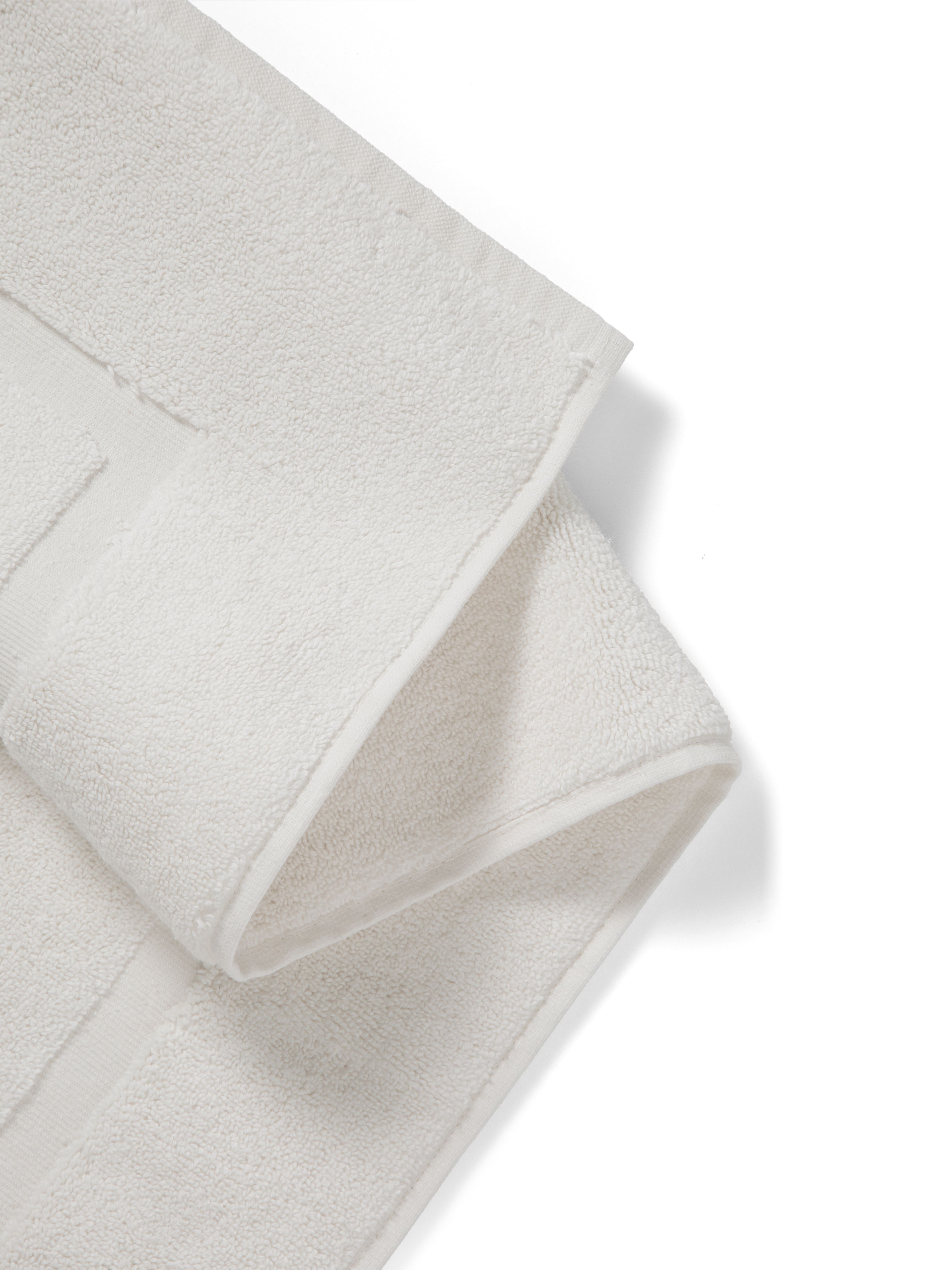 Super Smooth Cotton Bath Mat 70x120cm Off White