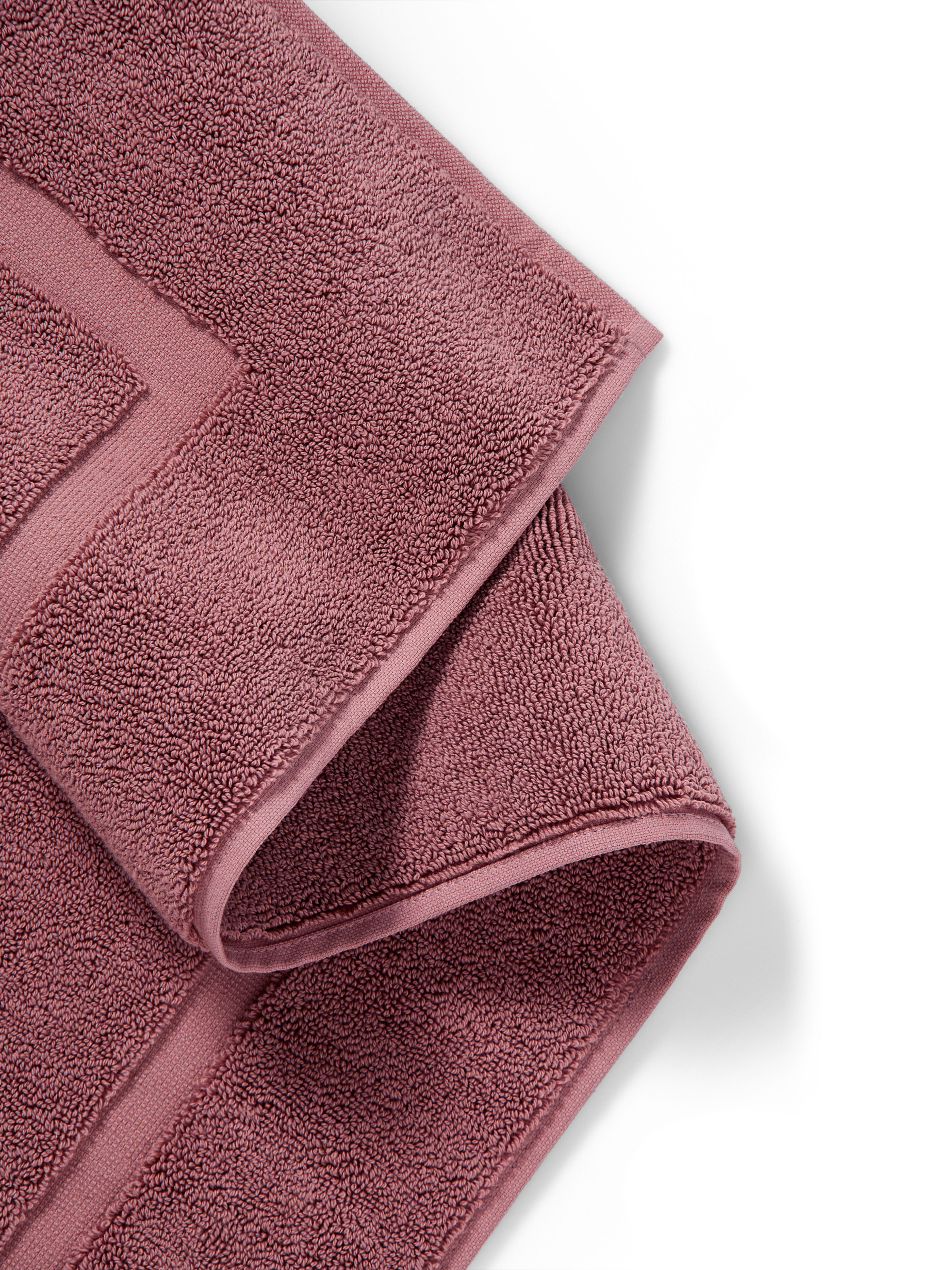 Super Smooth Cotton Bath Mat 70x120cm Powder Pink