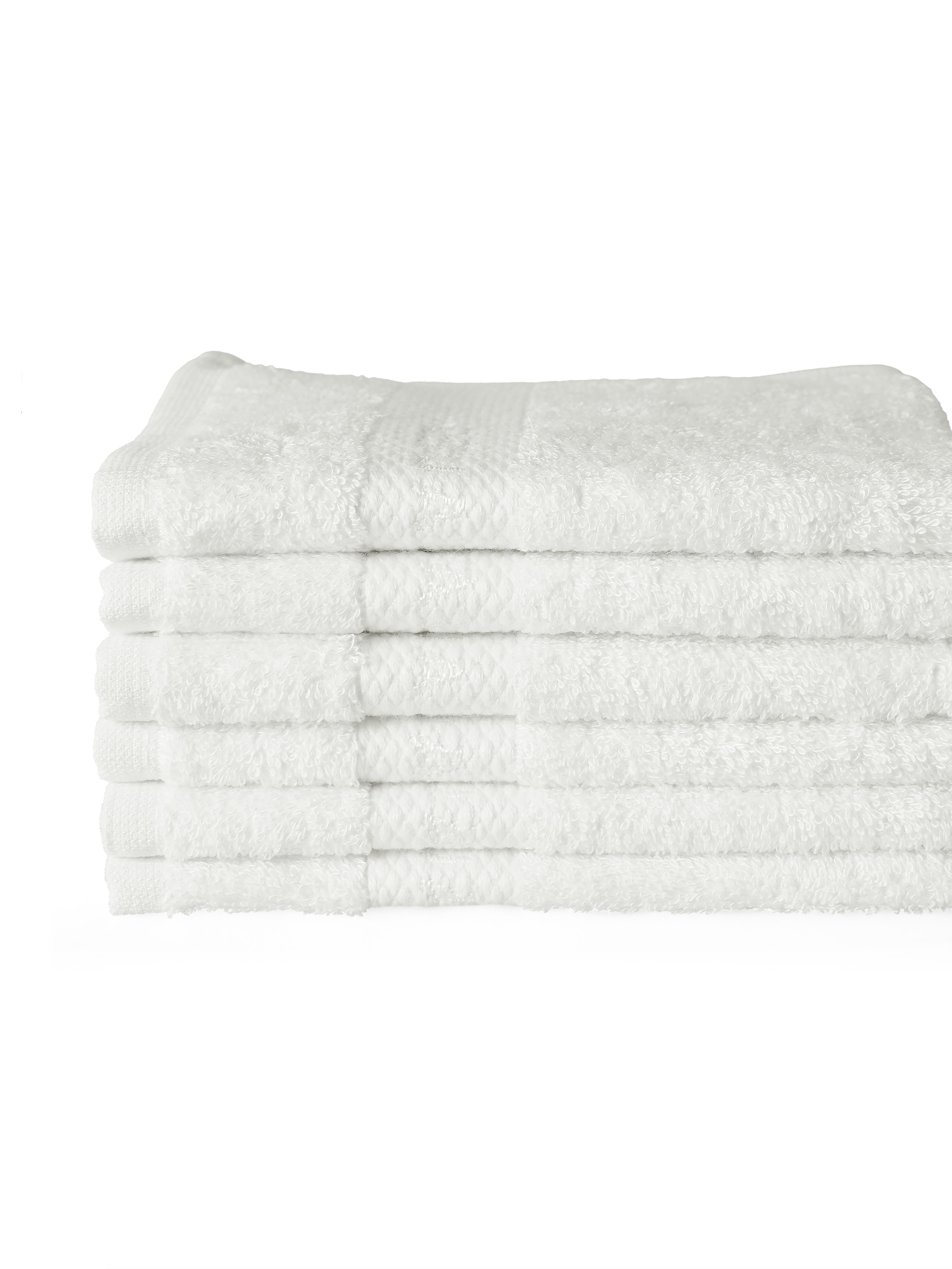 Super Smooth Cotton Guest Towel 30x30cm Off White