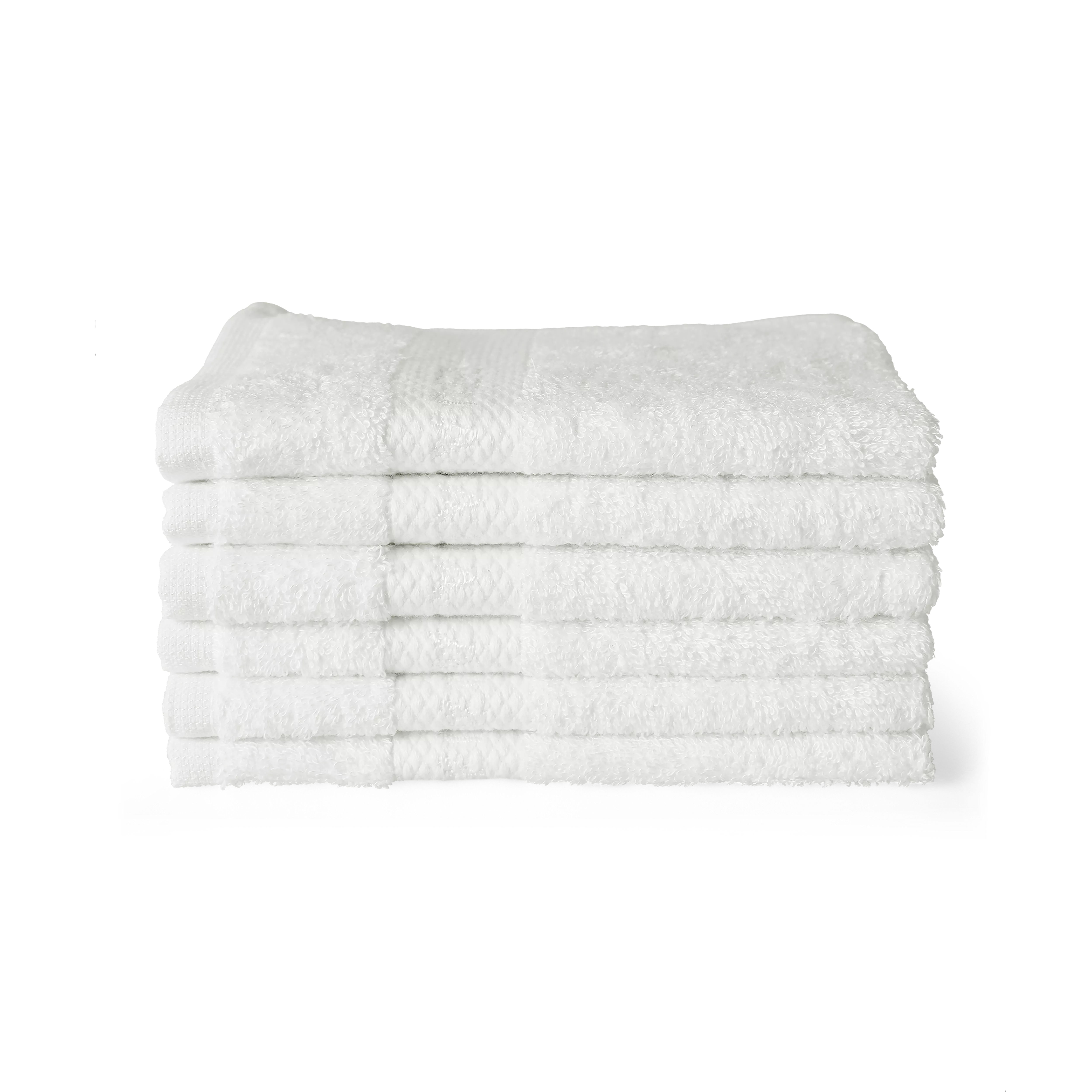 Cotton Guest Towels 30x30 cm, houseofrituals, Bela, 100 % bombaž, RITUALS