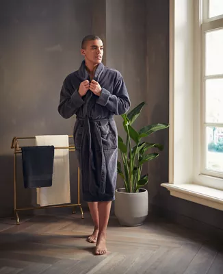 Baumwoll-Bademantel S