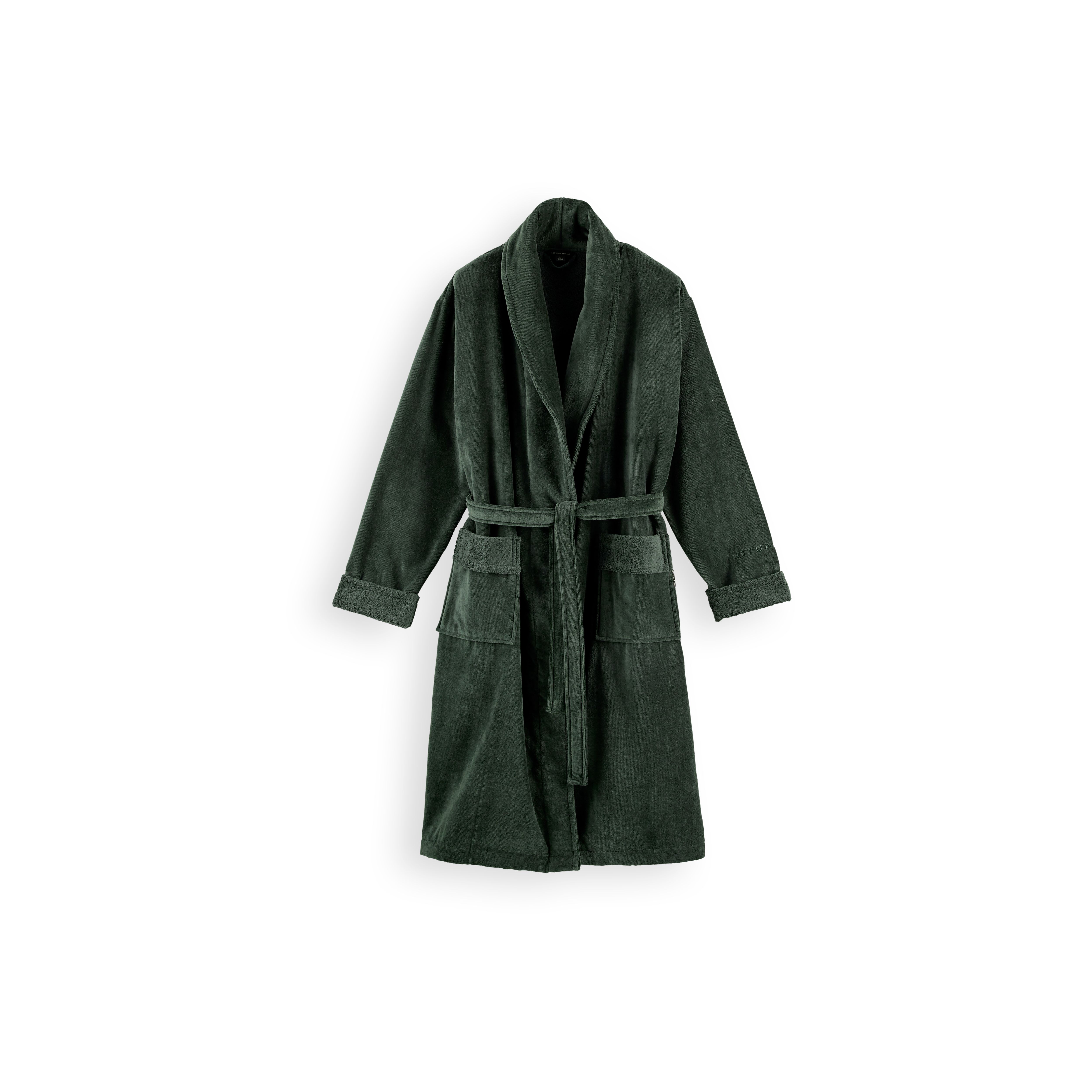 exklusiv och bekväm badrock i bomull, houseofrituals, Grön, Bomull 100%, RITUALS