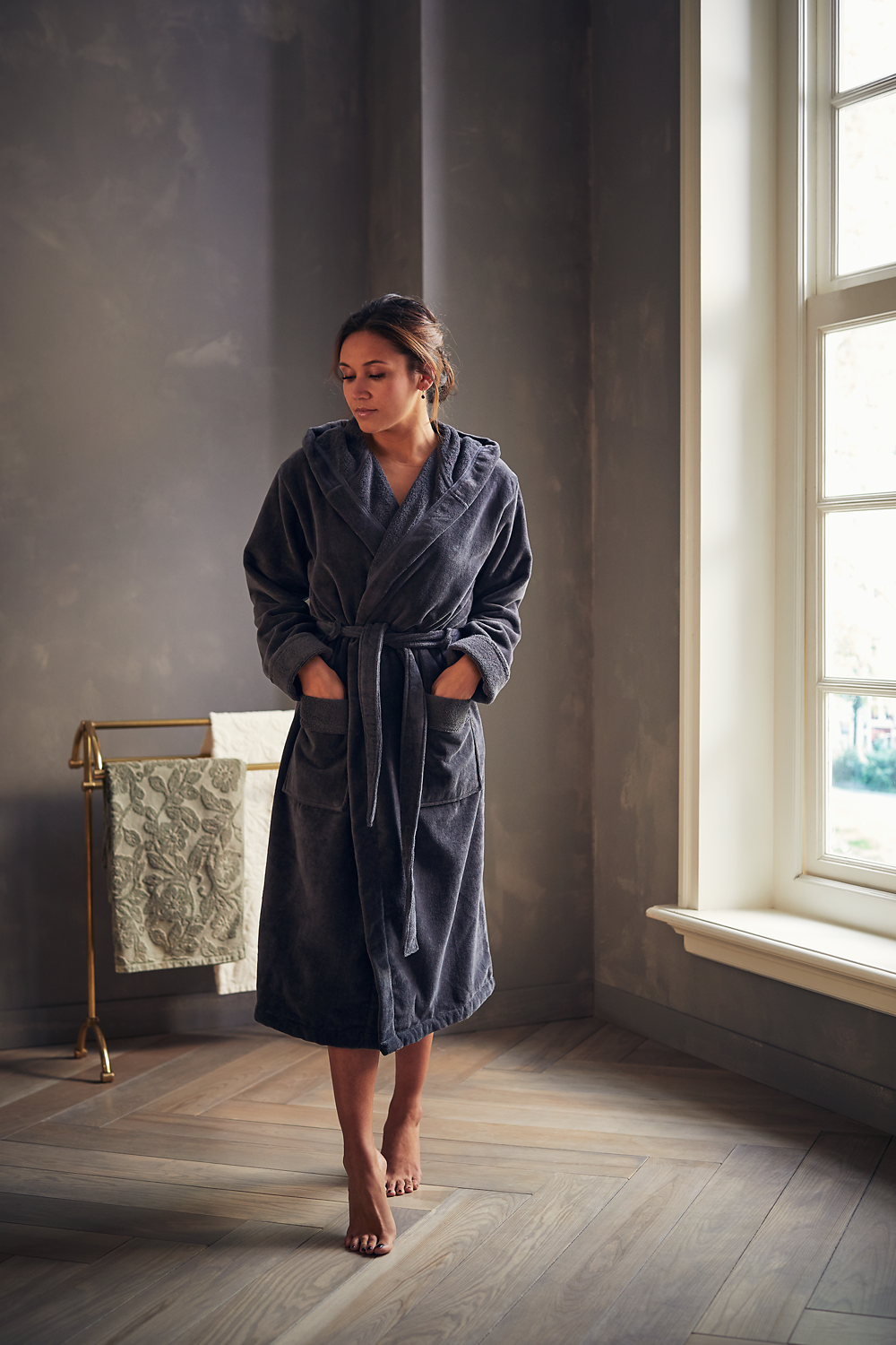 Tahiti Behandeling Kolonel RITUALS® Cotton Bathrobe Women - Katoenen Badjas