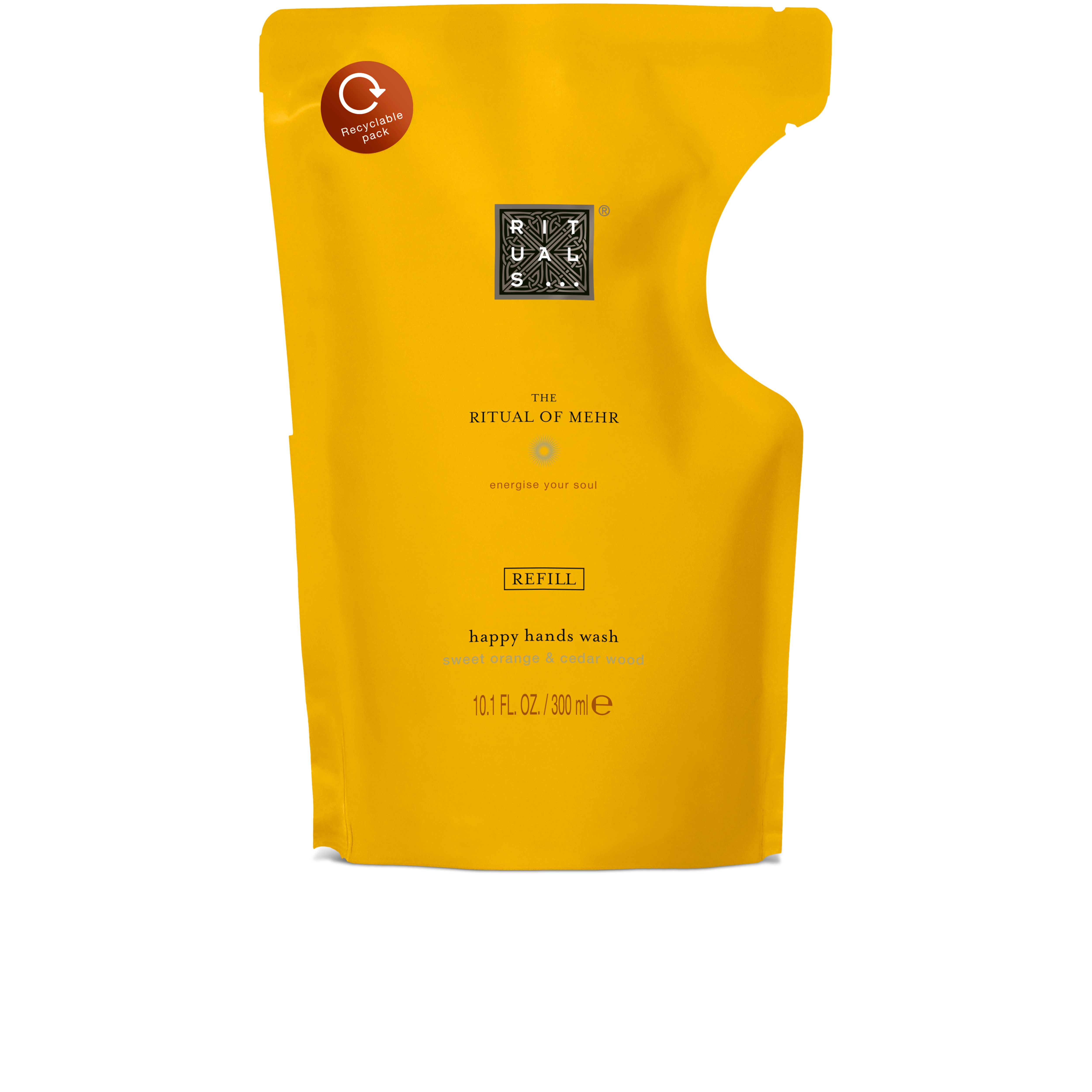 navulling handzeep, mehr, Oranje, 300 ml, RITUALS
