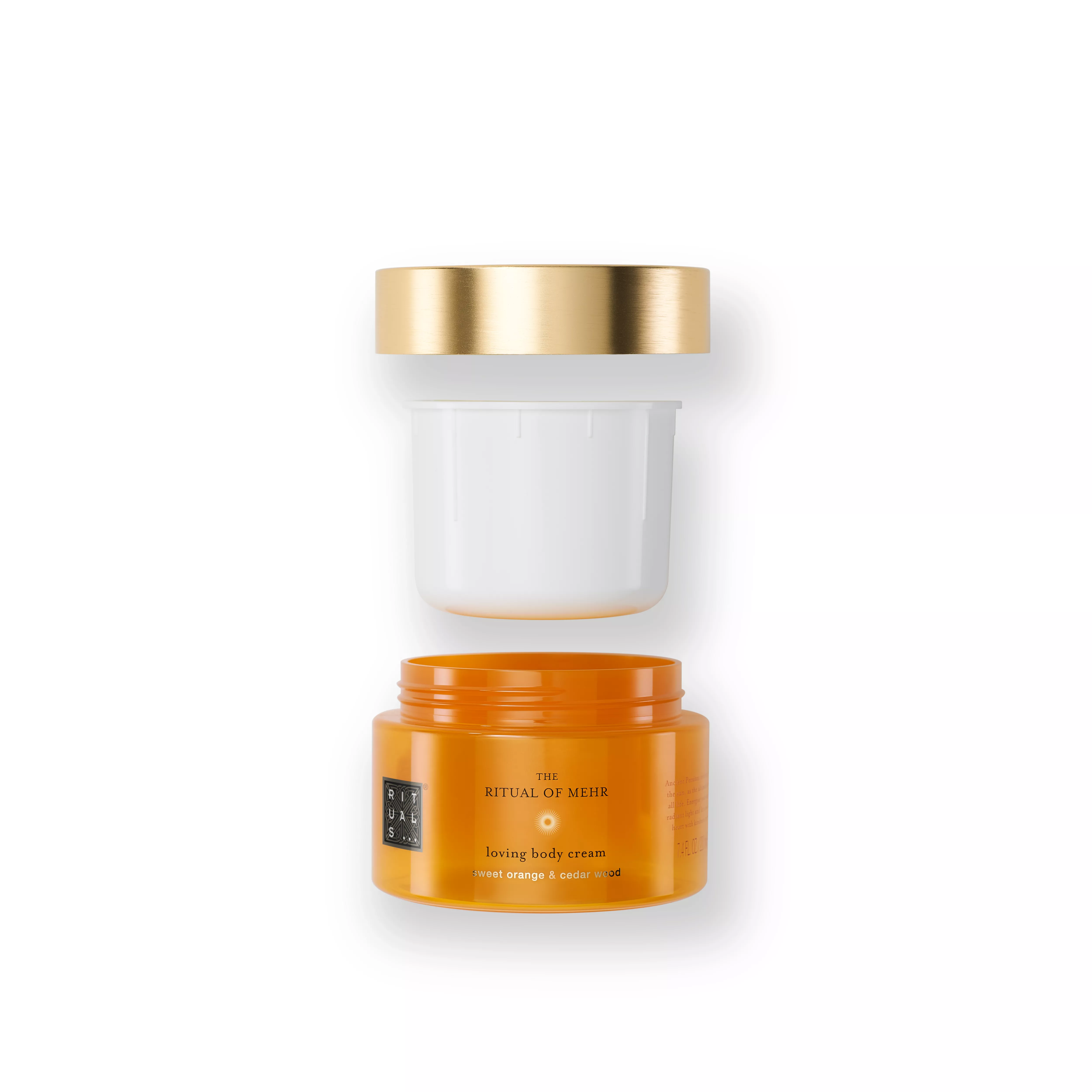 recharge crème pour le corps, mehr, Orange, 220 ml, RITUALS