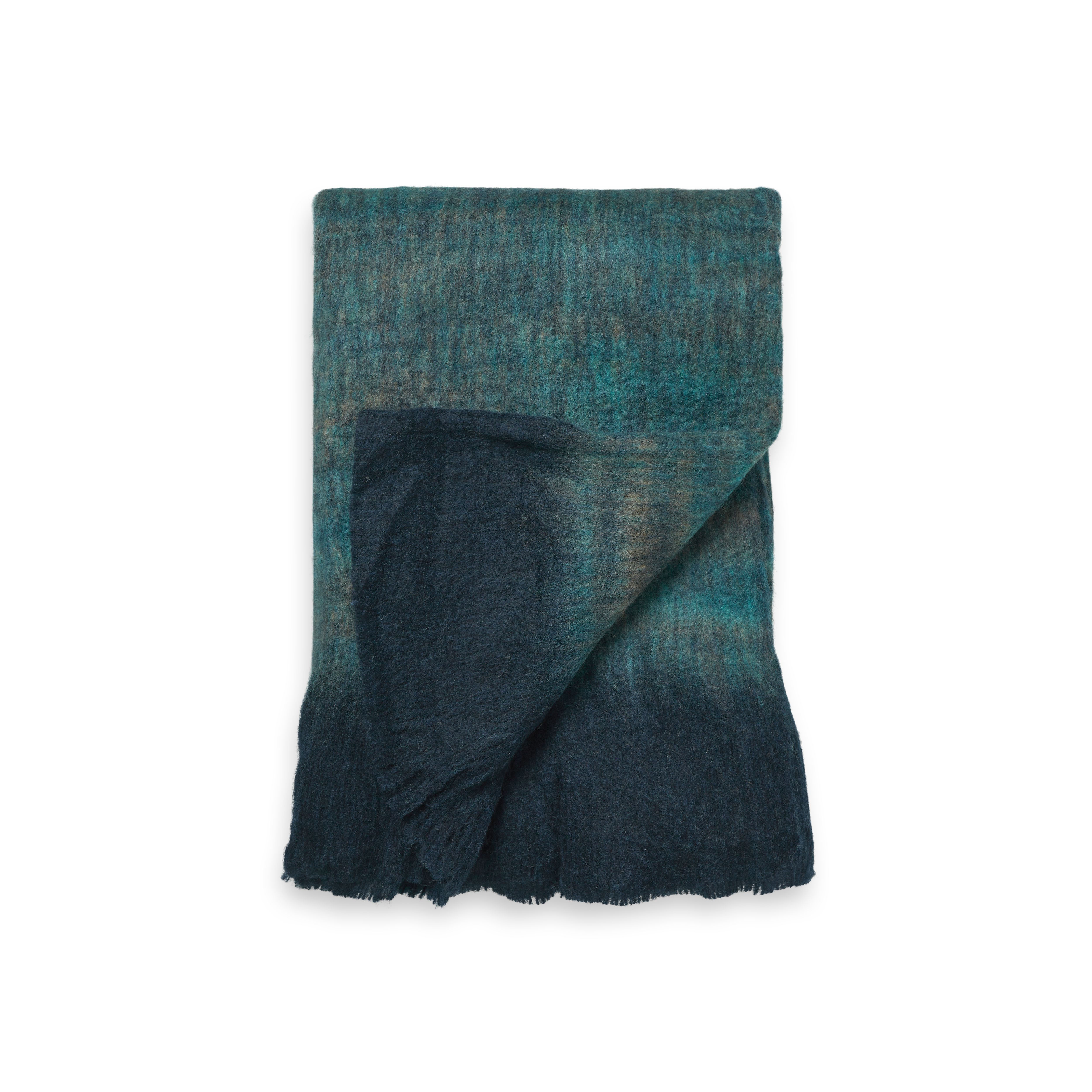 Zachte sprei 130x170 cm, houseofrituals, Blauw, 55% acryl, 25% wol, 20% nylon, RITUALS