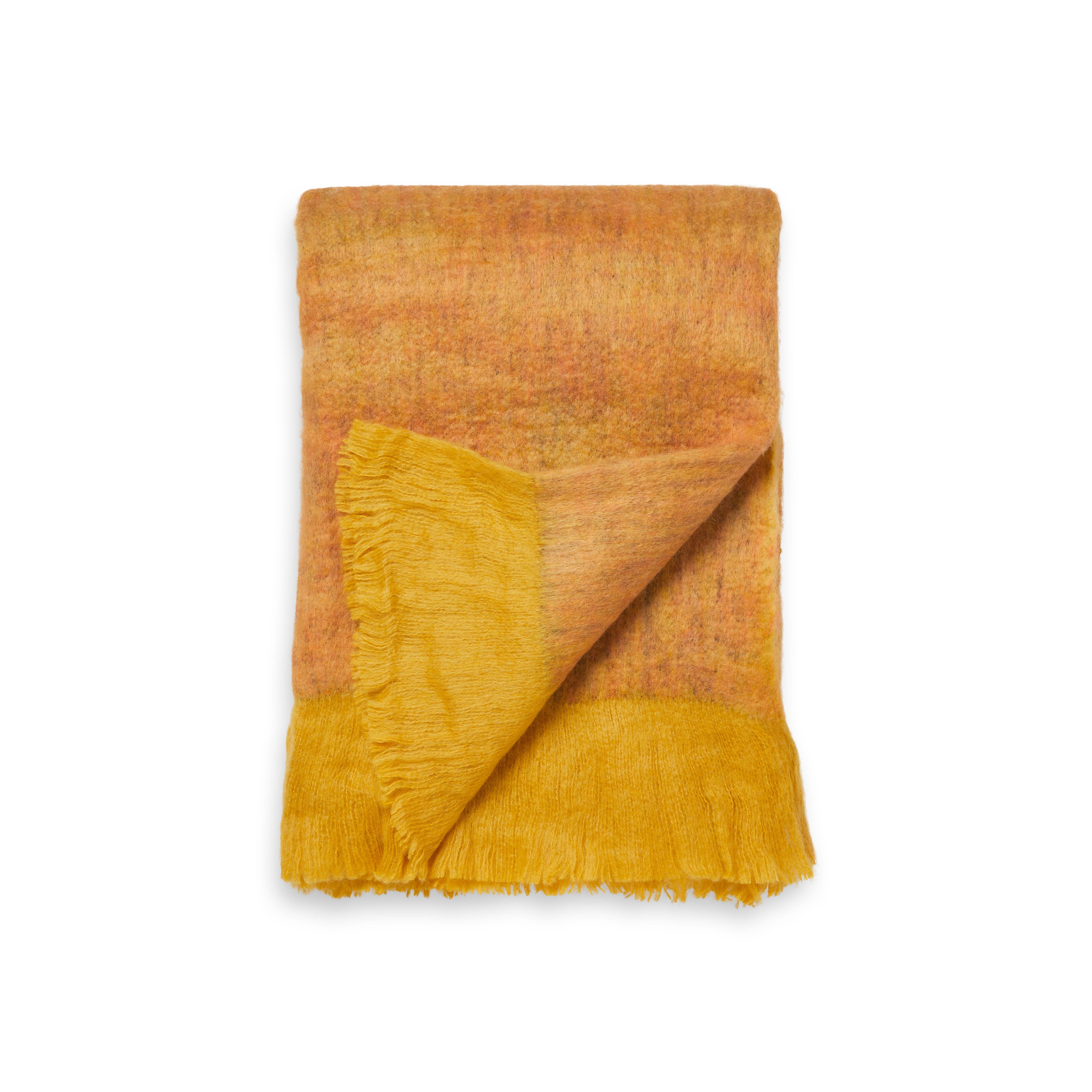 Weiche Decke 130x170 cm, houseofrituals, Gelb, 55 % Acryl, 25 % Wolle, 20 % Nylon, RITUALS