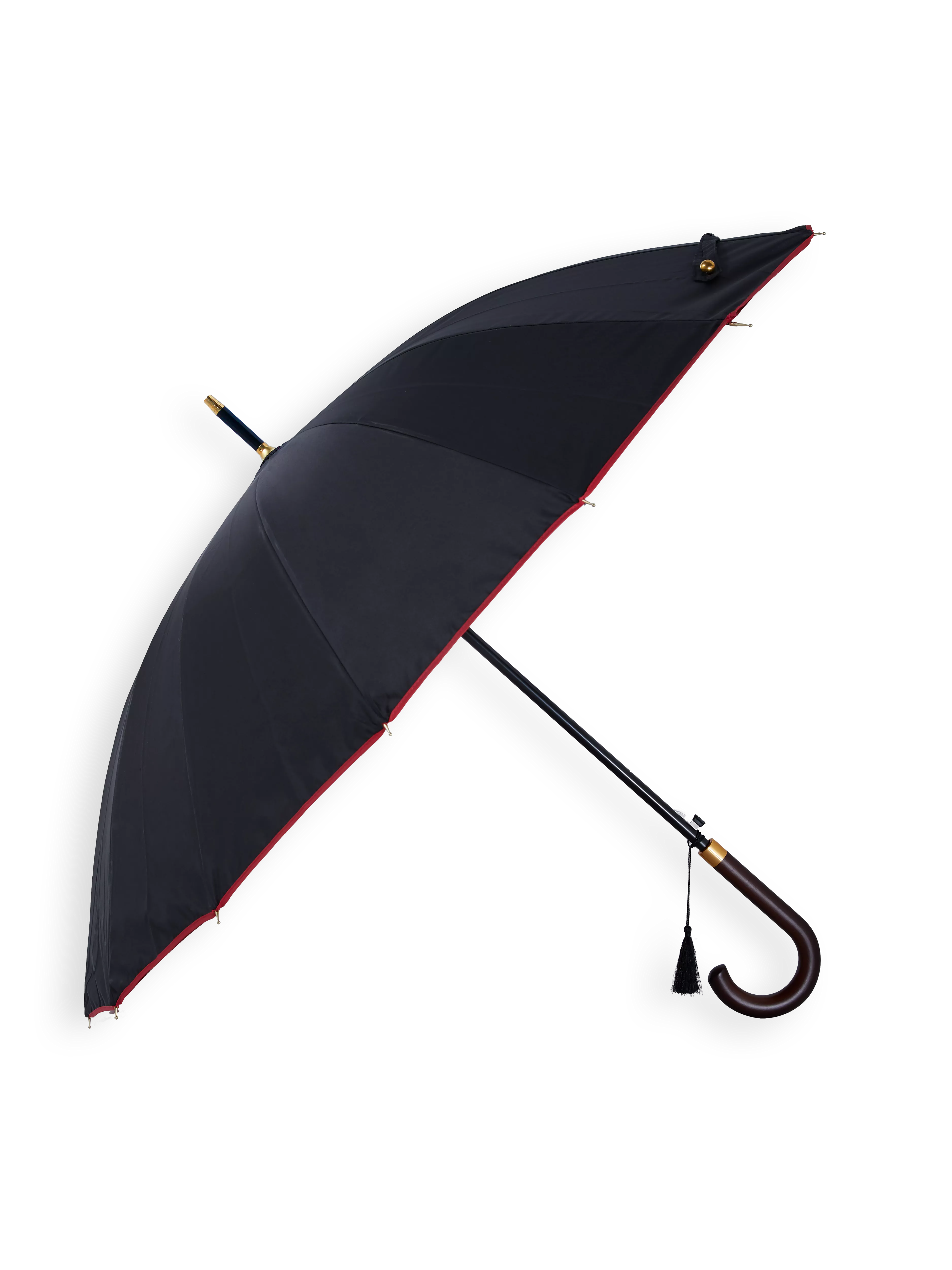 16 Spoke Umbrella Tsuru, houseofrituals, Black, 100% Polyester, RITUALS