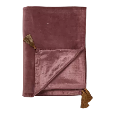 Decke aus Baumwollsamt 180x140 cm