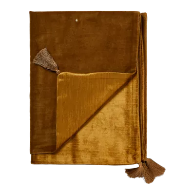 Decke aus Baumwollsamt 180x140 cm