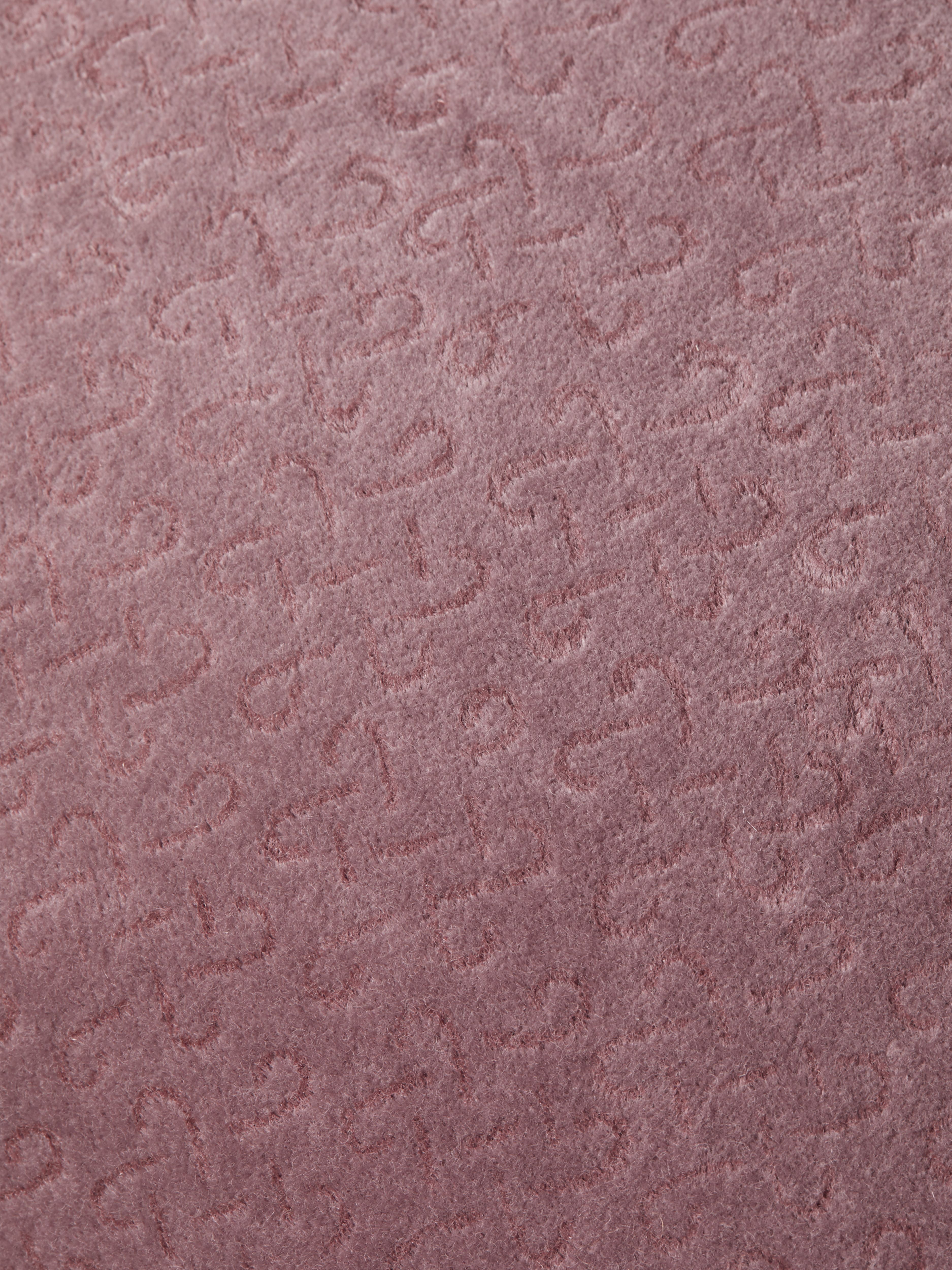 Vellore Cotton Velvet Cushion case 50x50cm Vintage Pink