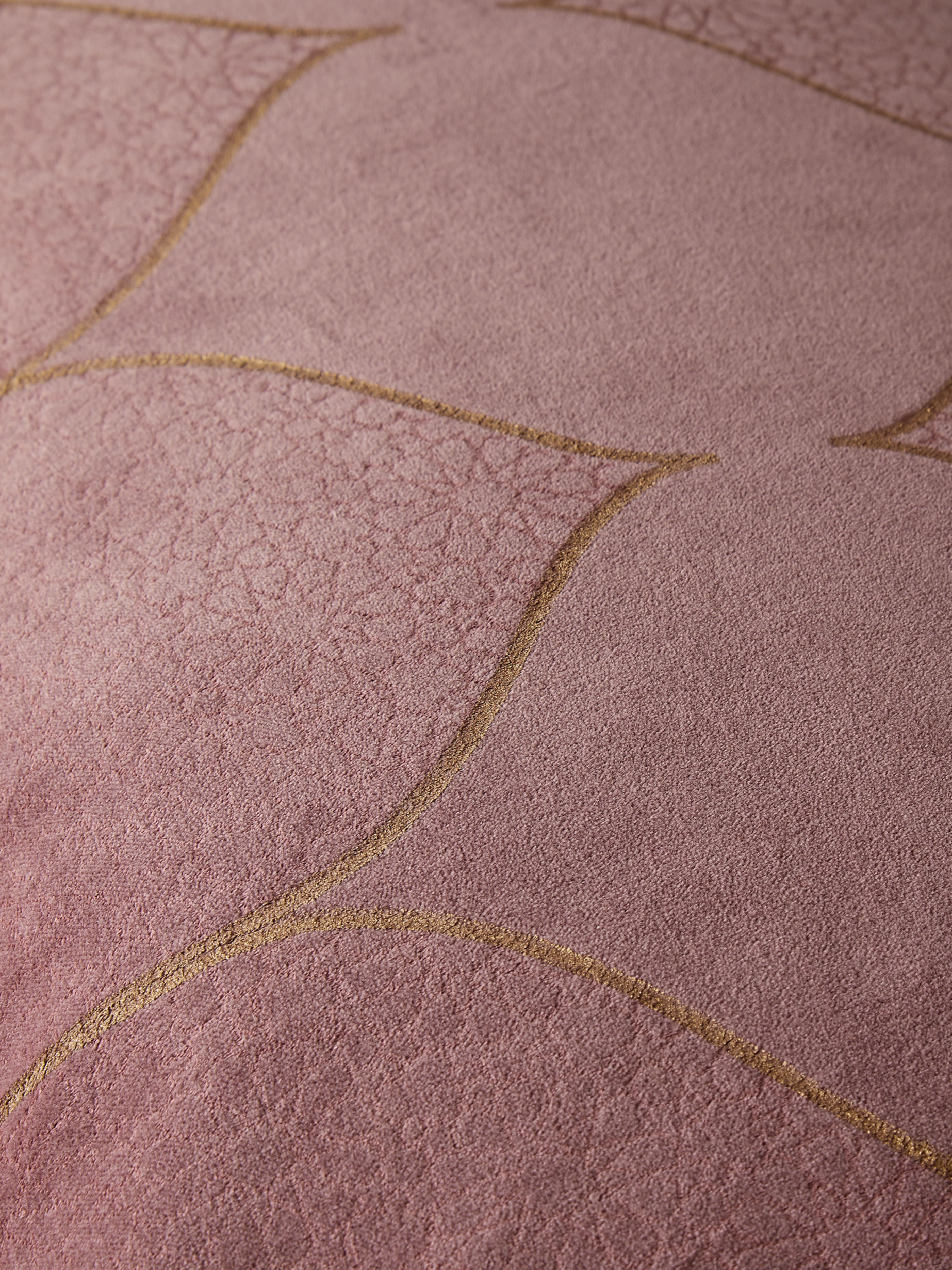 Vellore Cotton Velvet Cushion case 60x40cm Vintage Pink