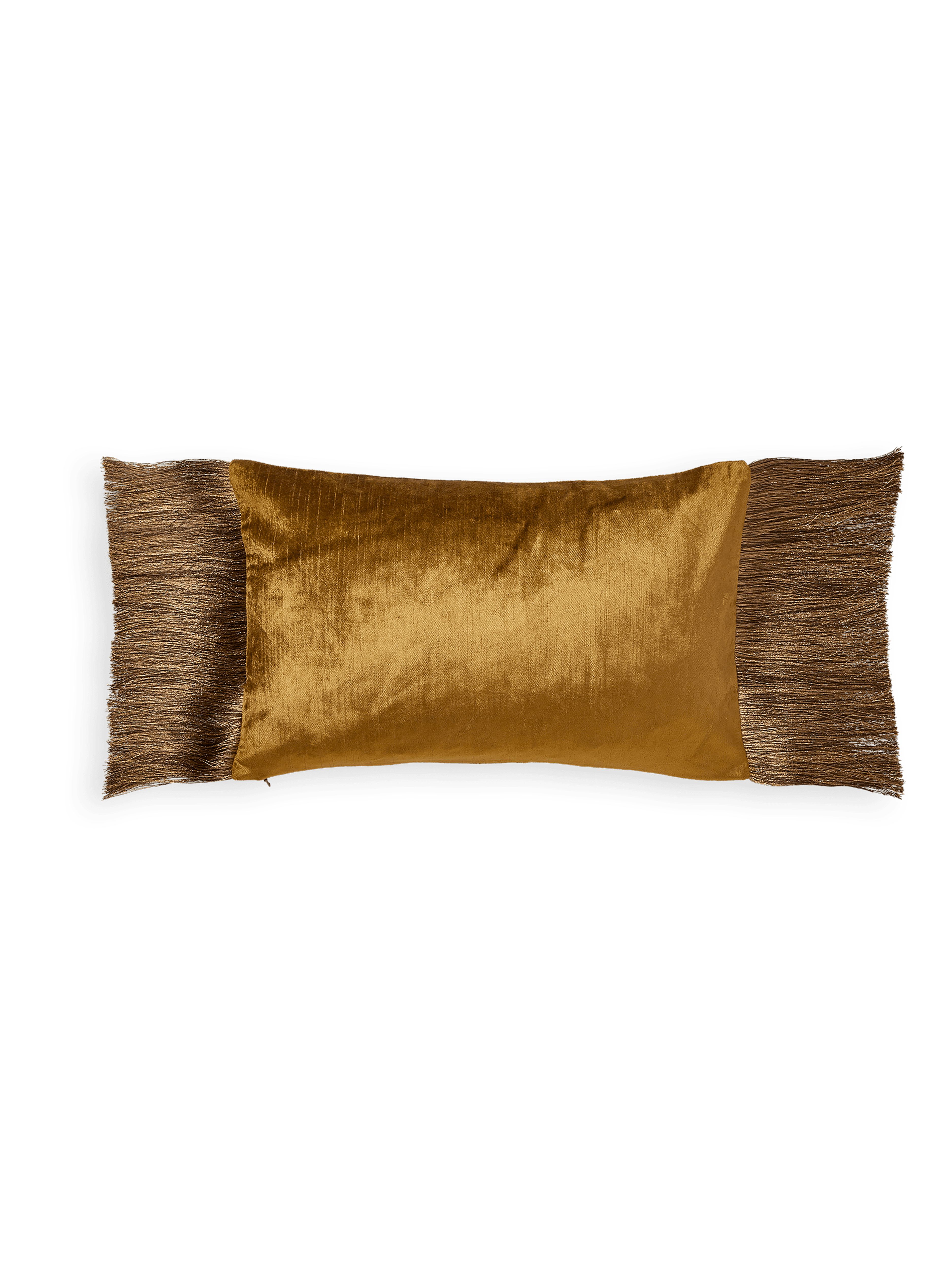 Vellore Cotton Velvet Cushion case 50x30cm Golden Mocha