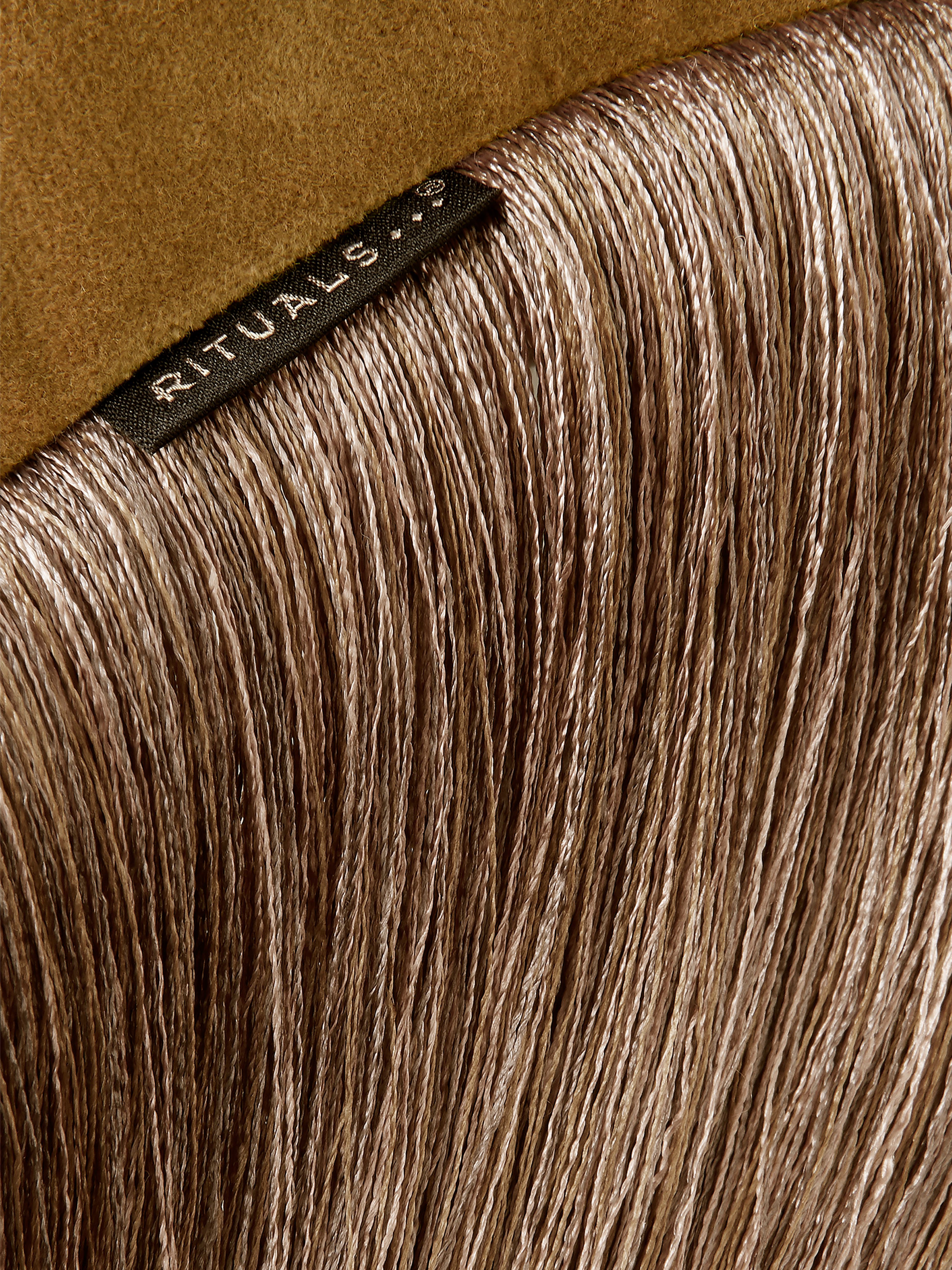 Vellore Cotton Velvet Cushion case 50x30cm Golden Mocha Lifestyle with Product Elements