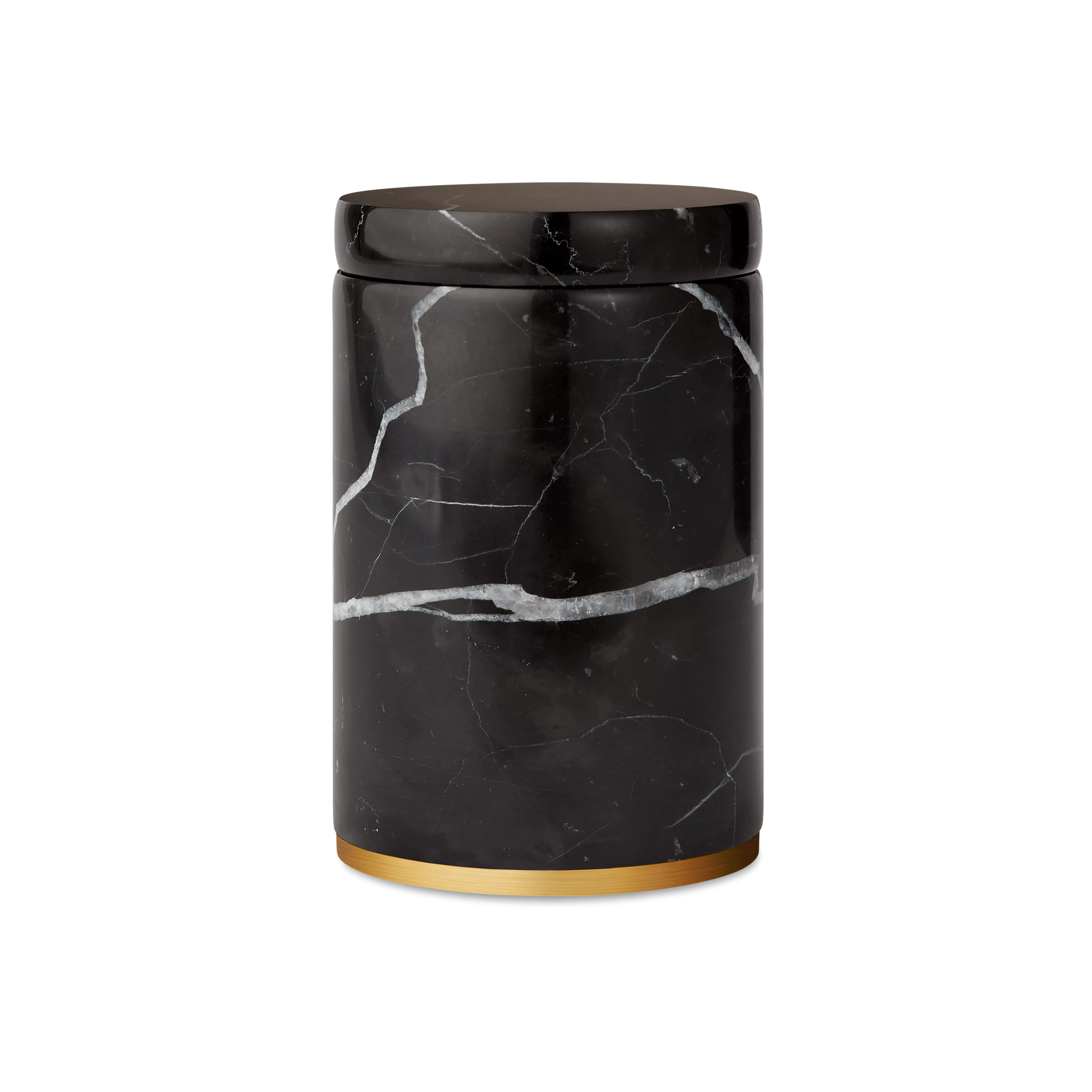 luxury dedaine cotton jar, houseofrituals, Melns, 95% Marble, 5% Zink Alloy, RITUALS