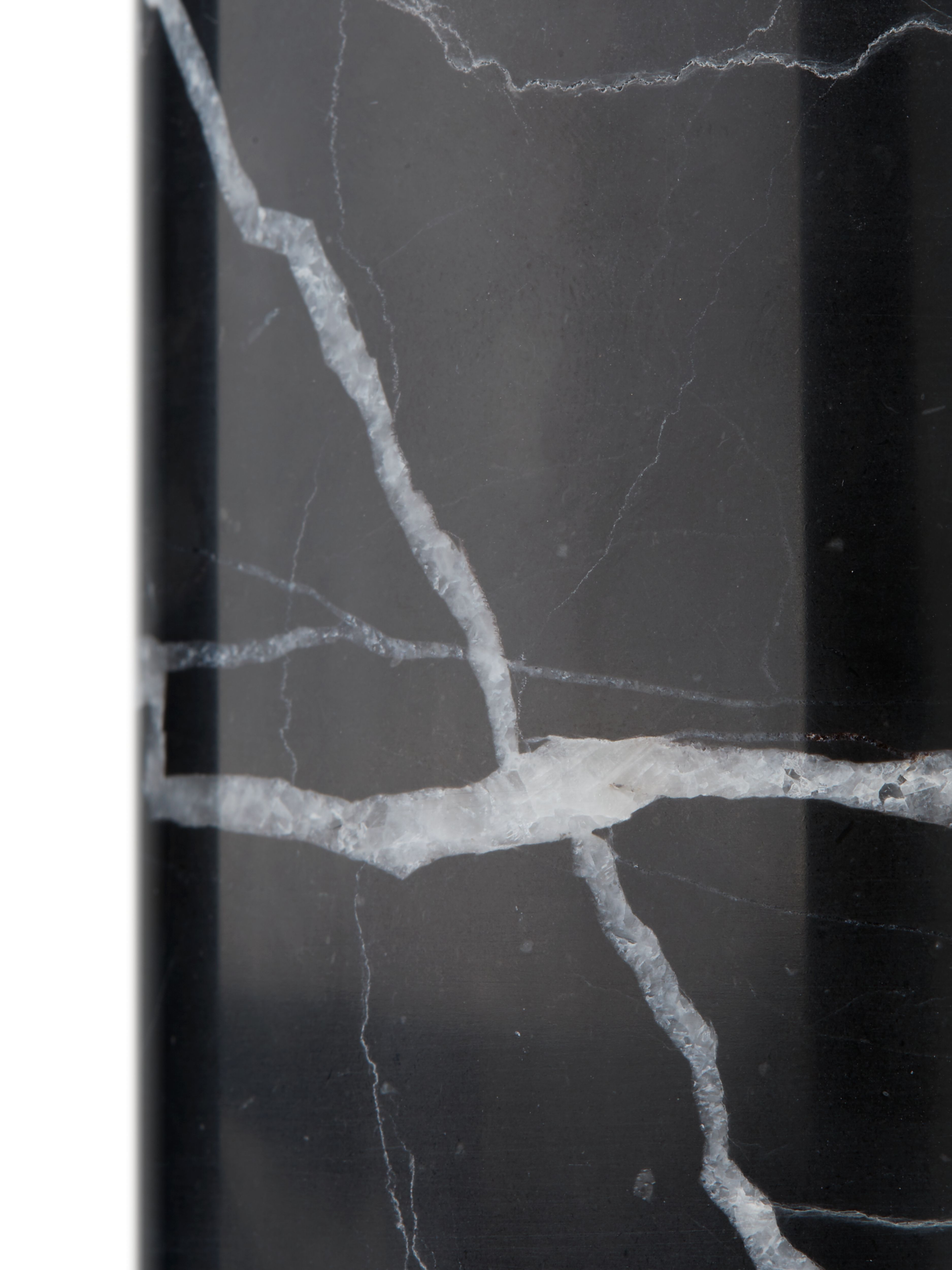Dedaine Cotton Jar Black Marble