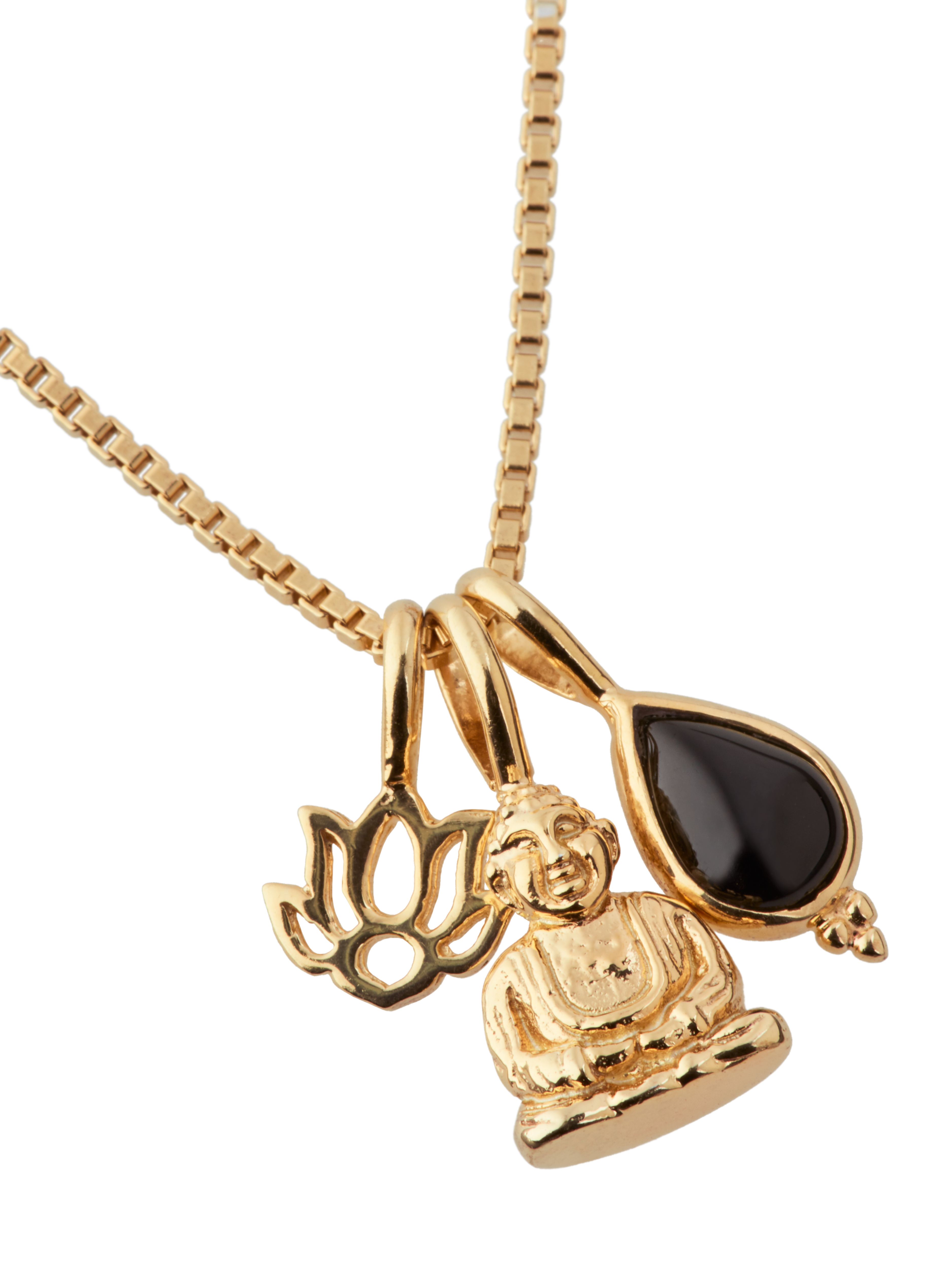 Black Onyx Pendant Necklace