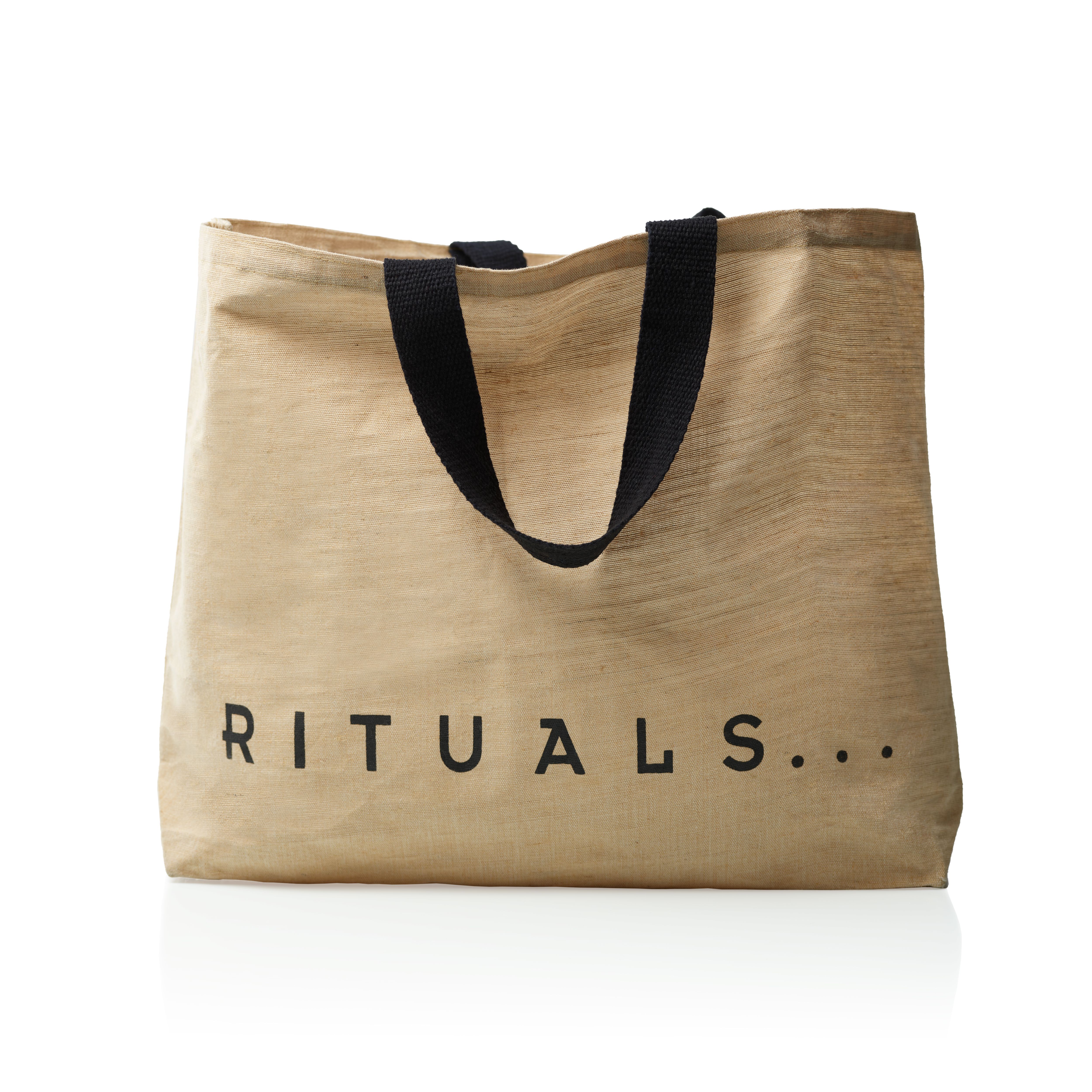 Buy this bag and create a miracle in Mumbai, other, Beige, 60% jute, 40% cotton, lamination: 70 grams PE, RITUALS