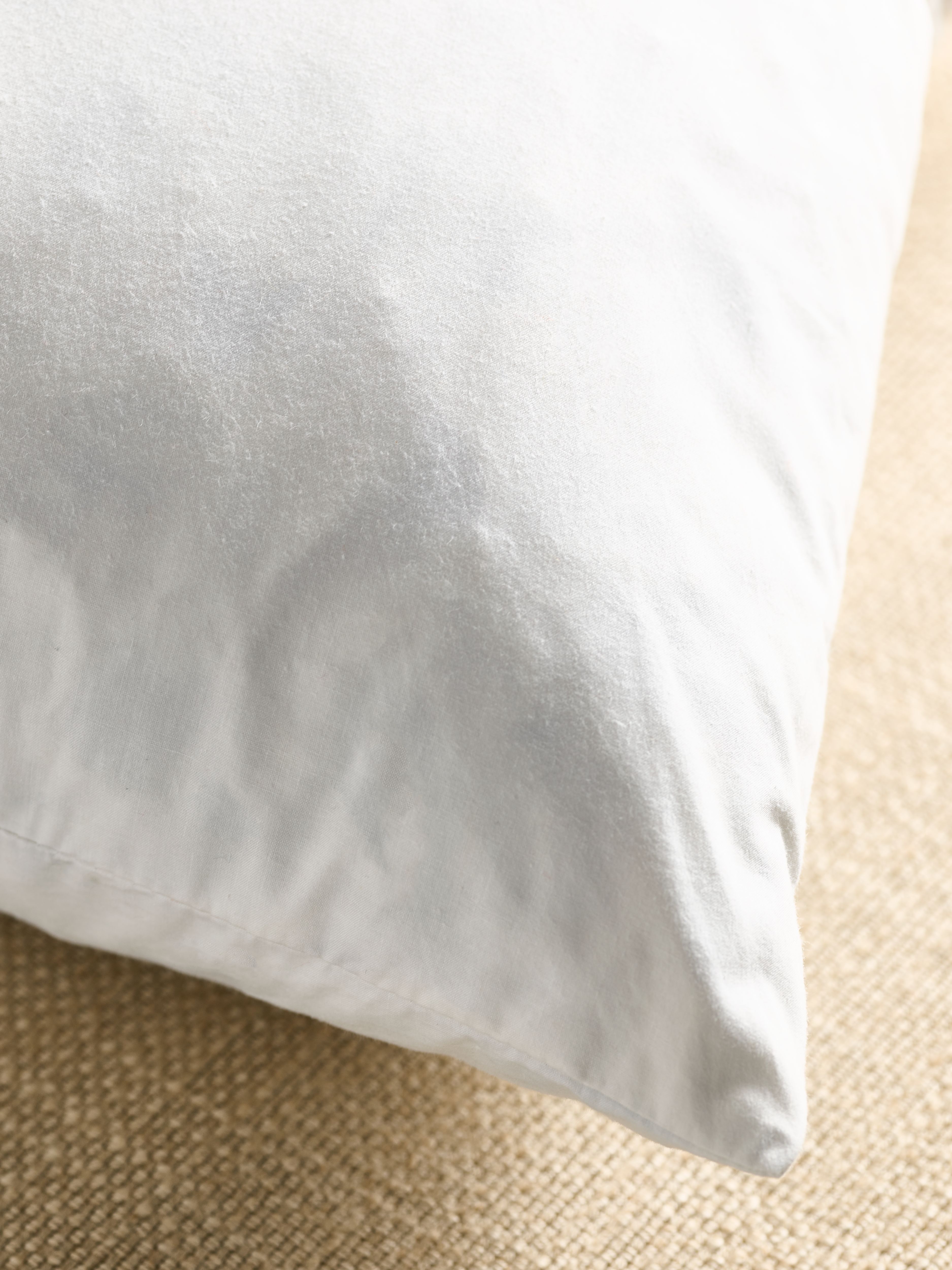 Feather Pillow 40 x 60cm Lifestyle with Product Elements