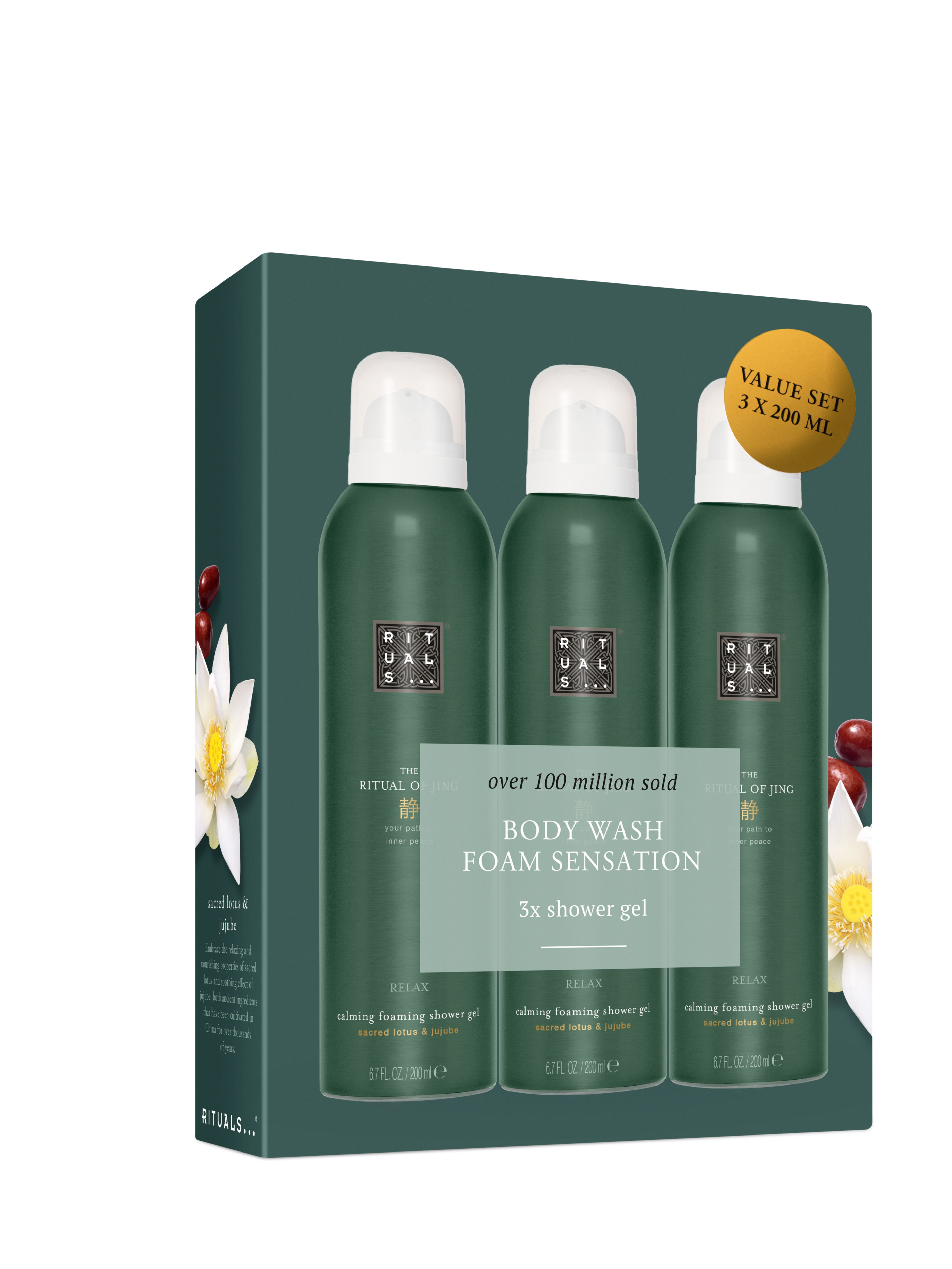 Jing Shower Foam Value Pack