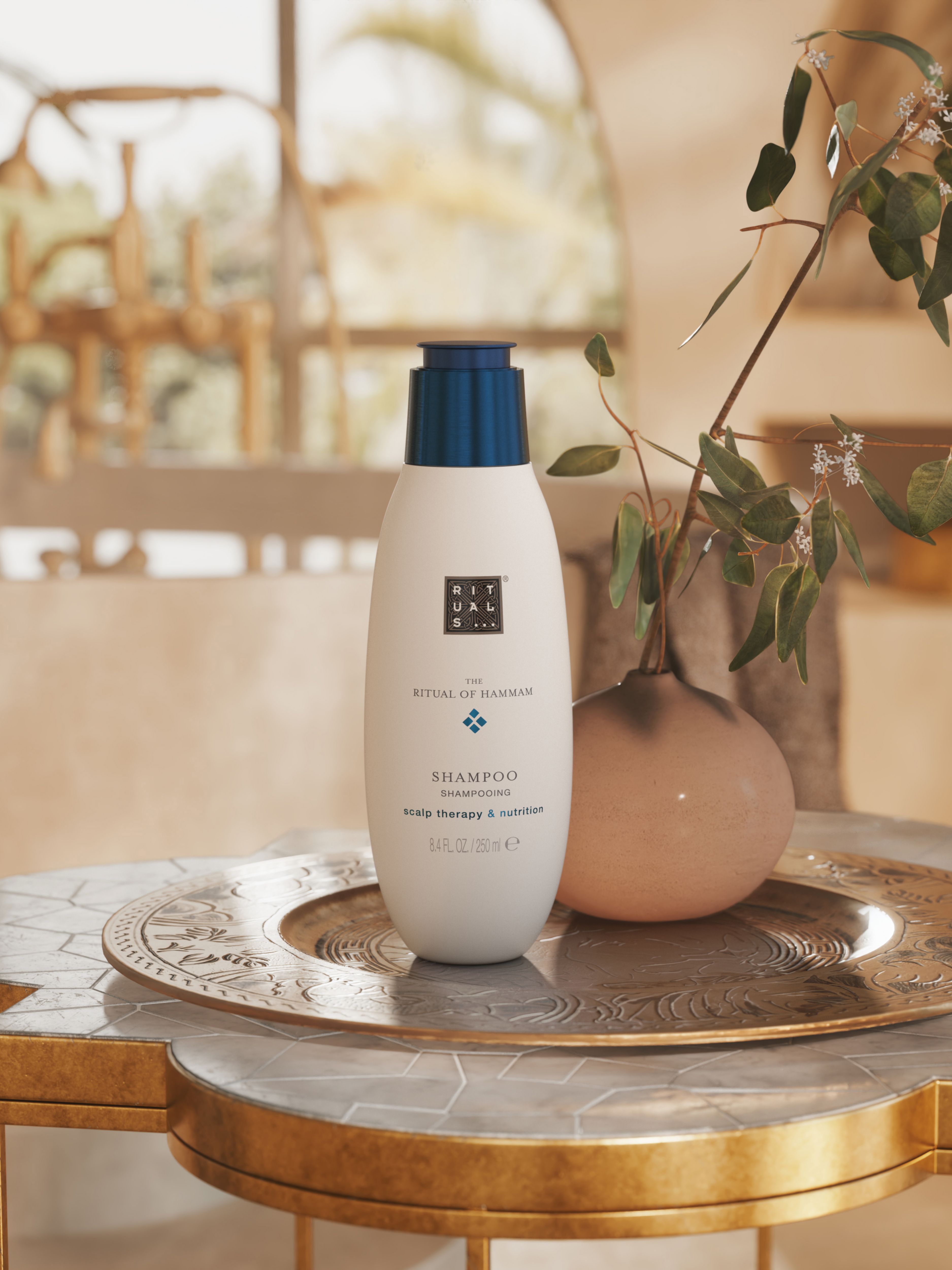 The Ritual of Hammam Shampoo Lifestyle with Product
