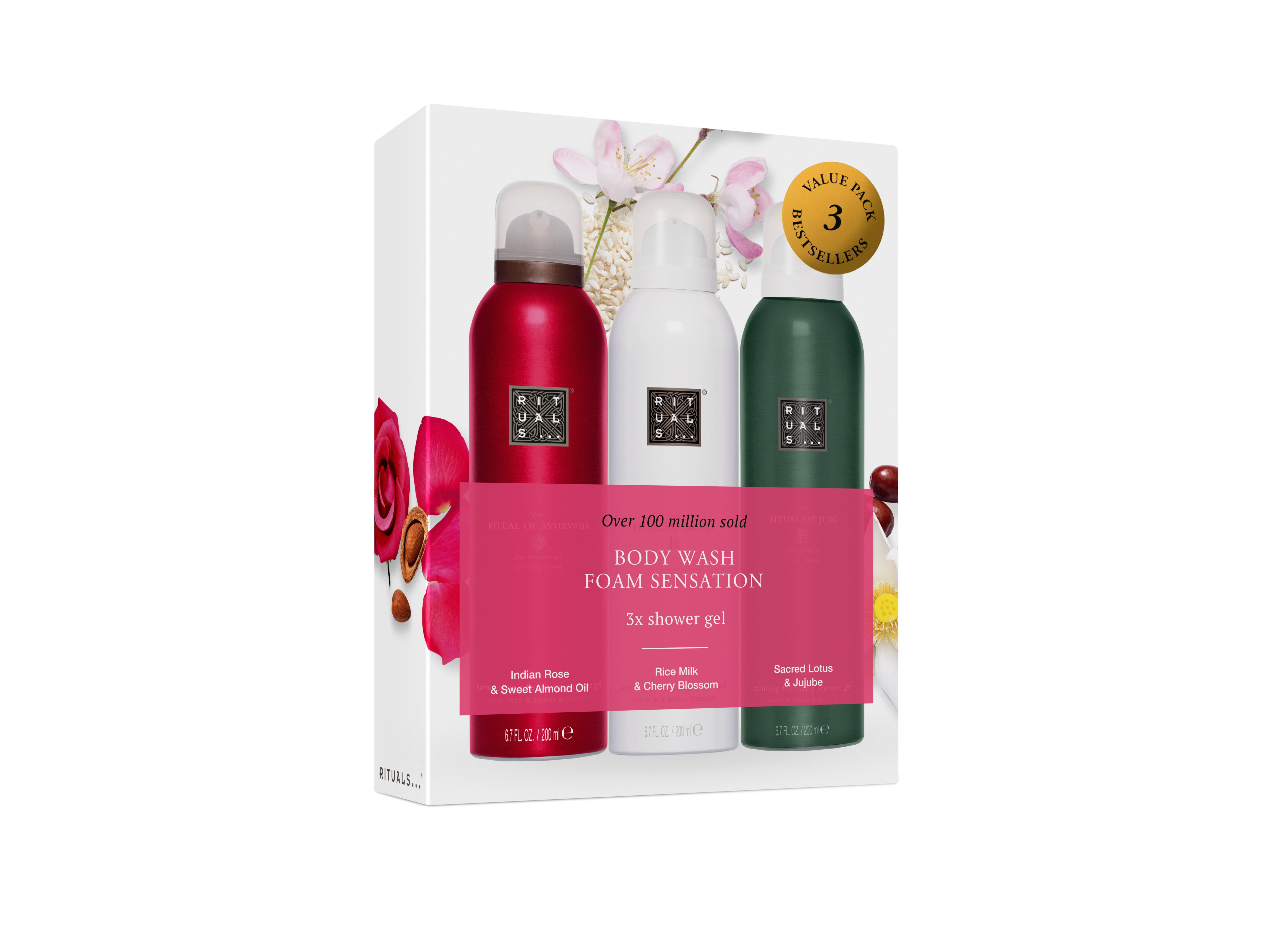 The Ritual of Ayurveda, Shower Foam Value Pack