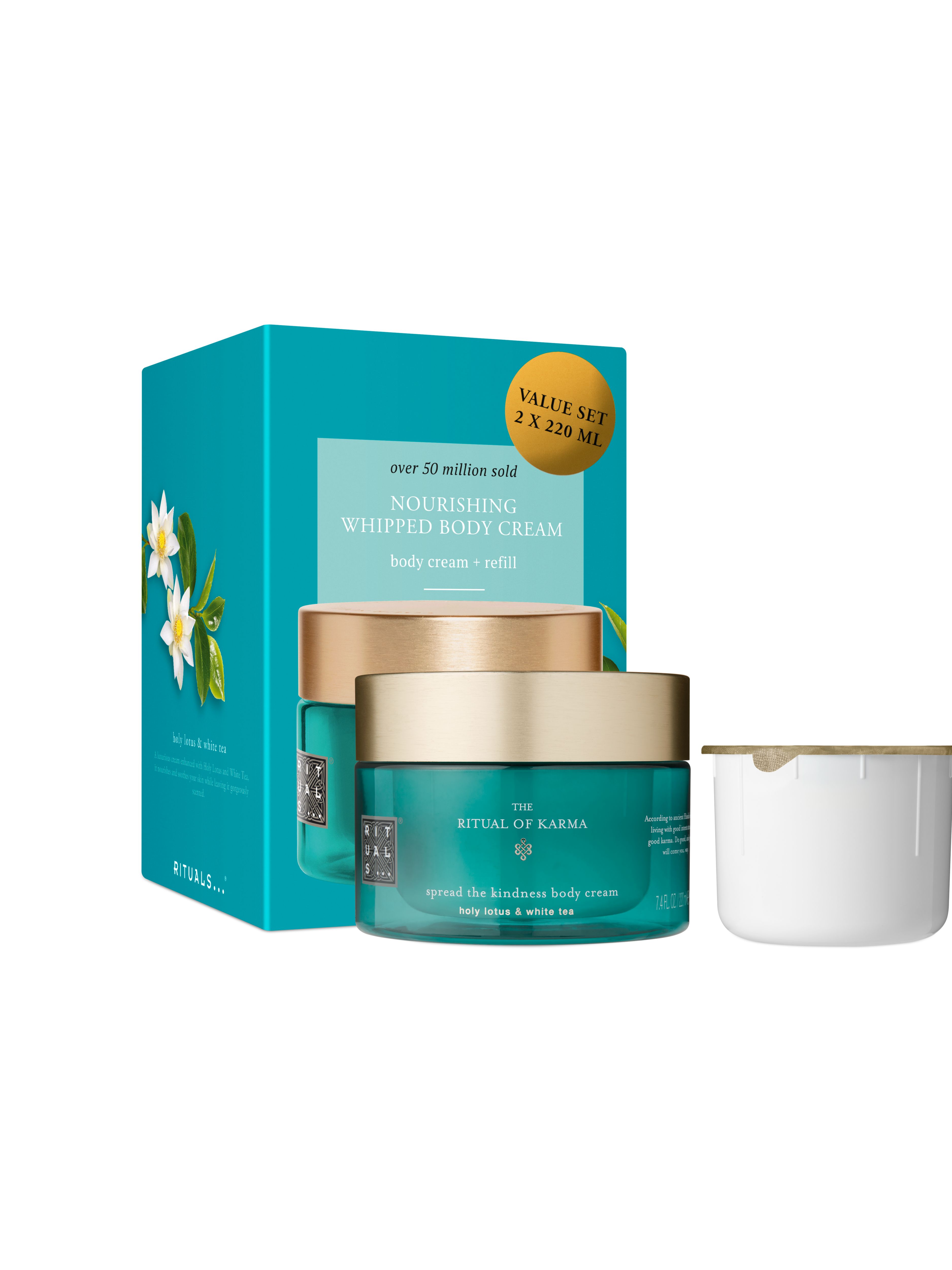 Karma Body Cream + Refill Pack