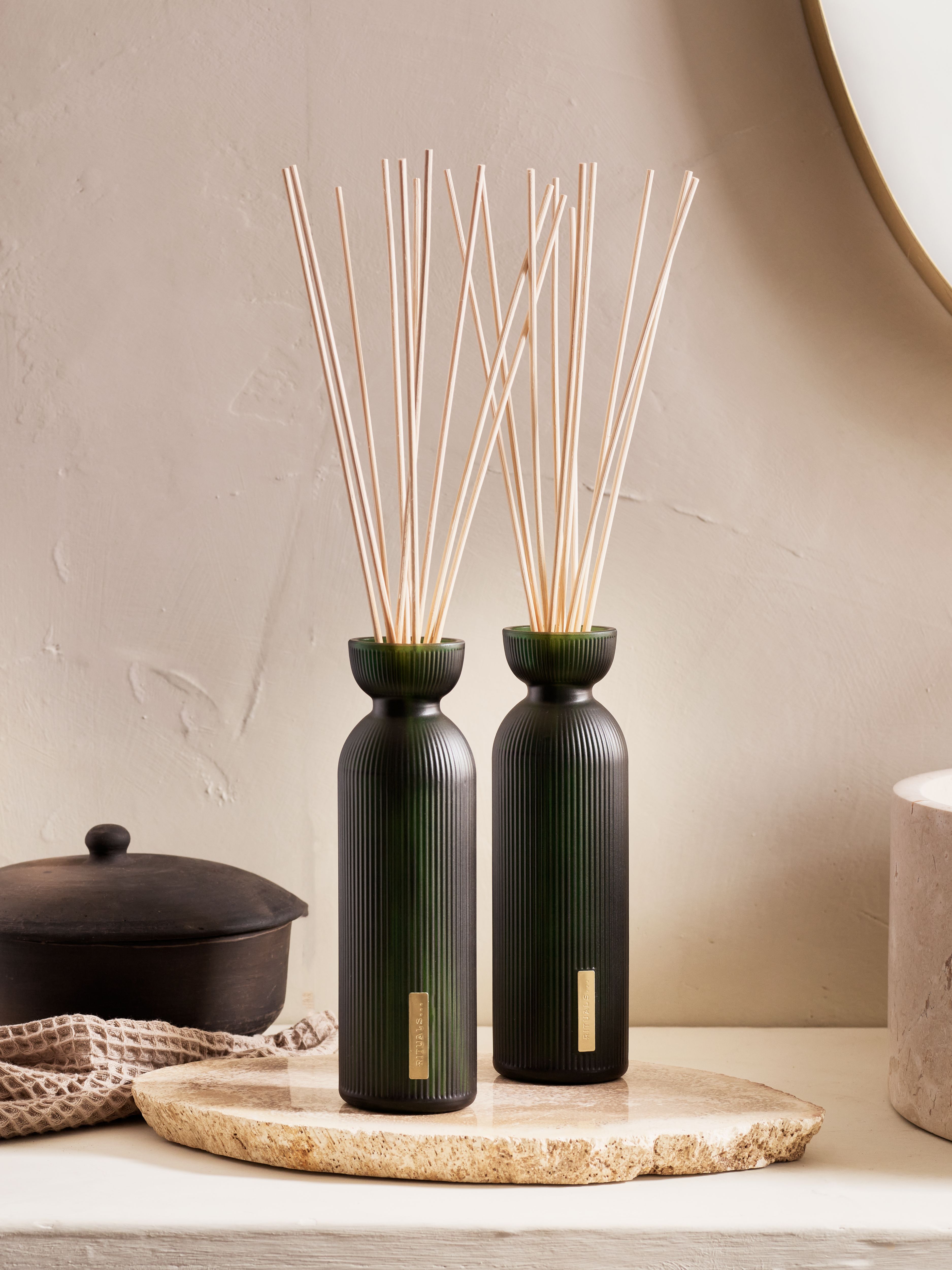 Jing Fragrance Sticks Duo Lifestyle with Product