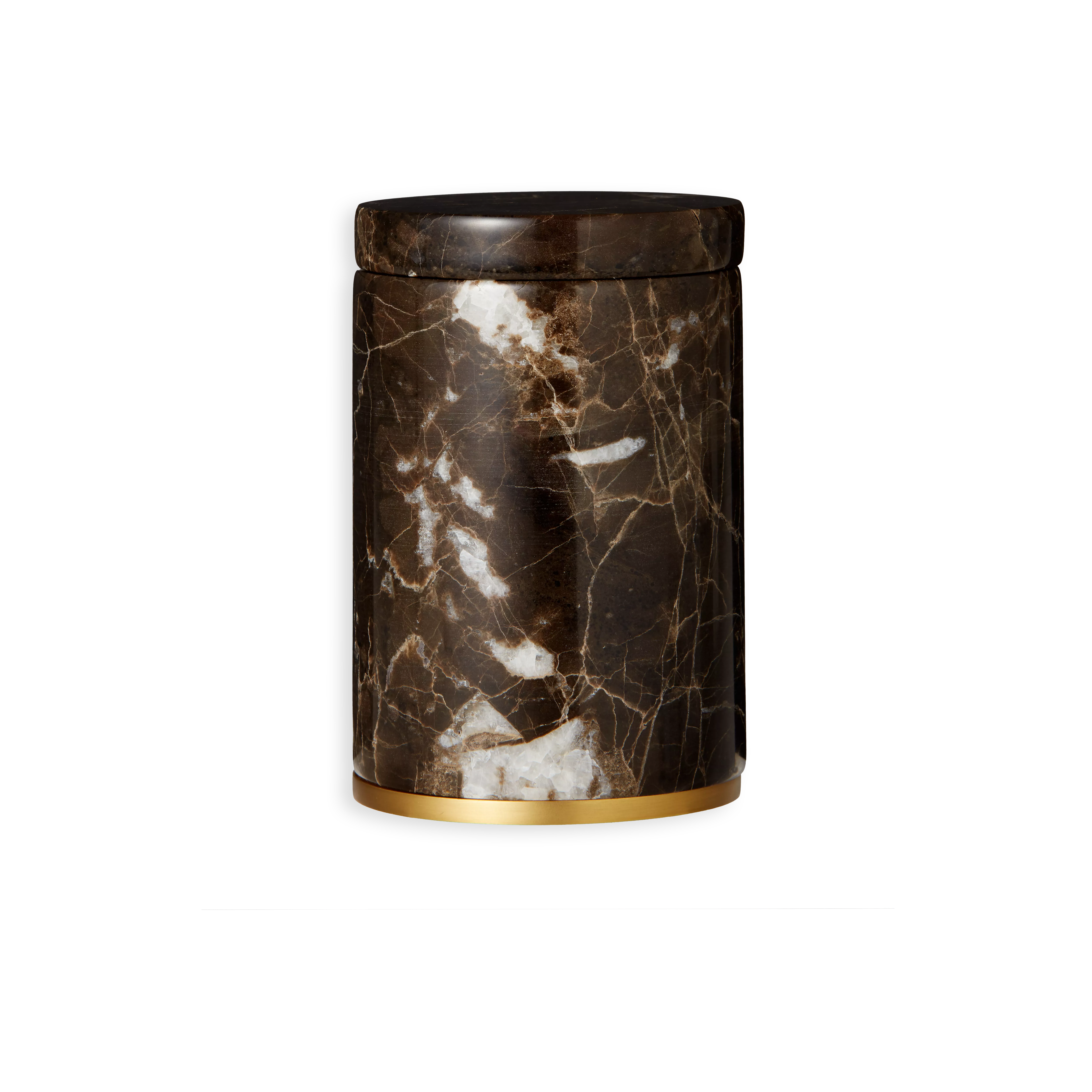 Luxury Dedaine Cotton Jar, houseofrituals, Brūns, 95% Marble, 5% Zink Alloy, RITUALS