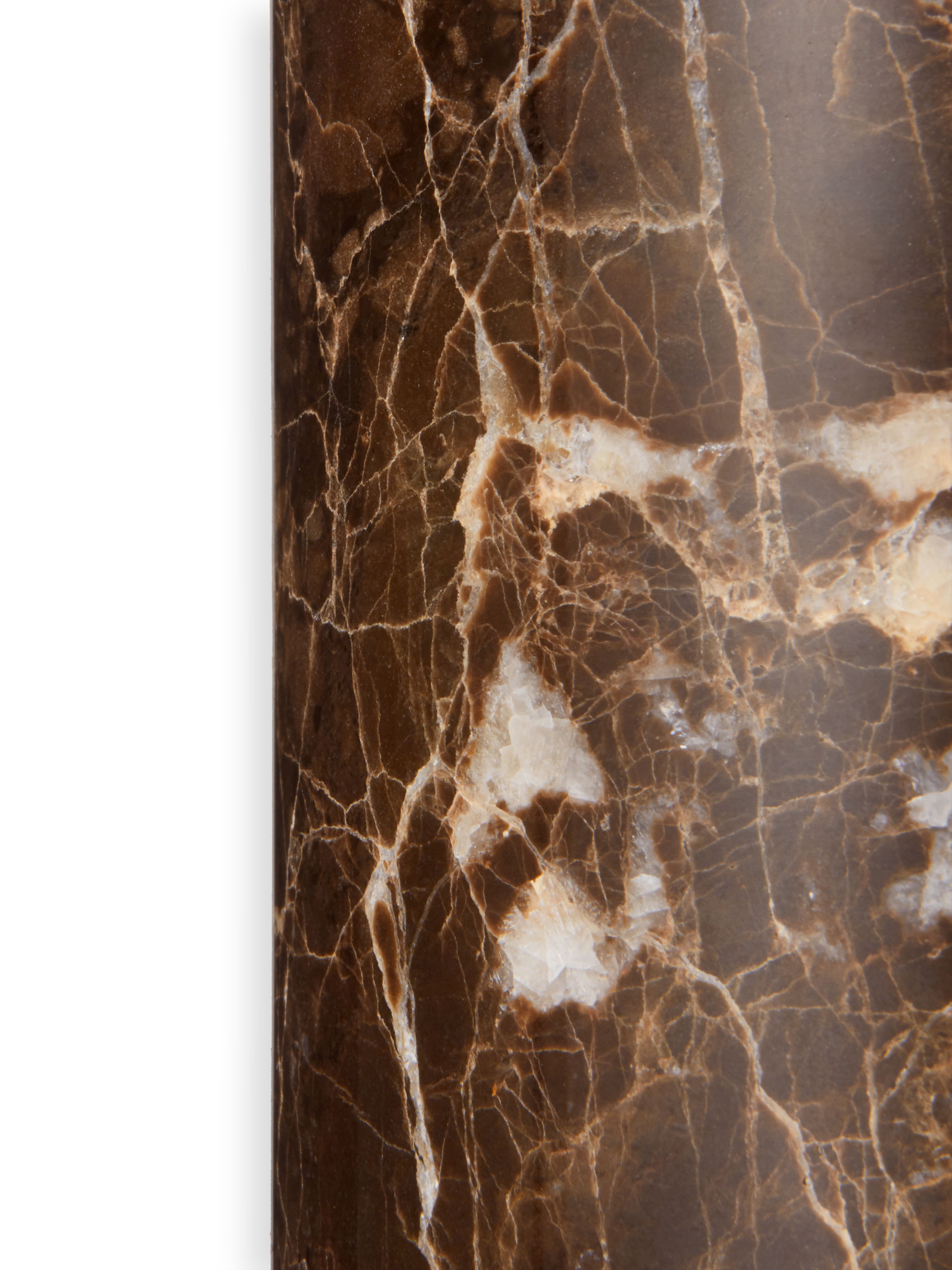 Dedaine Toothbrush Holder Brown Marble